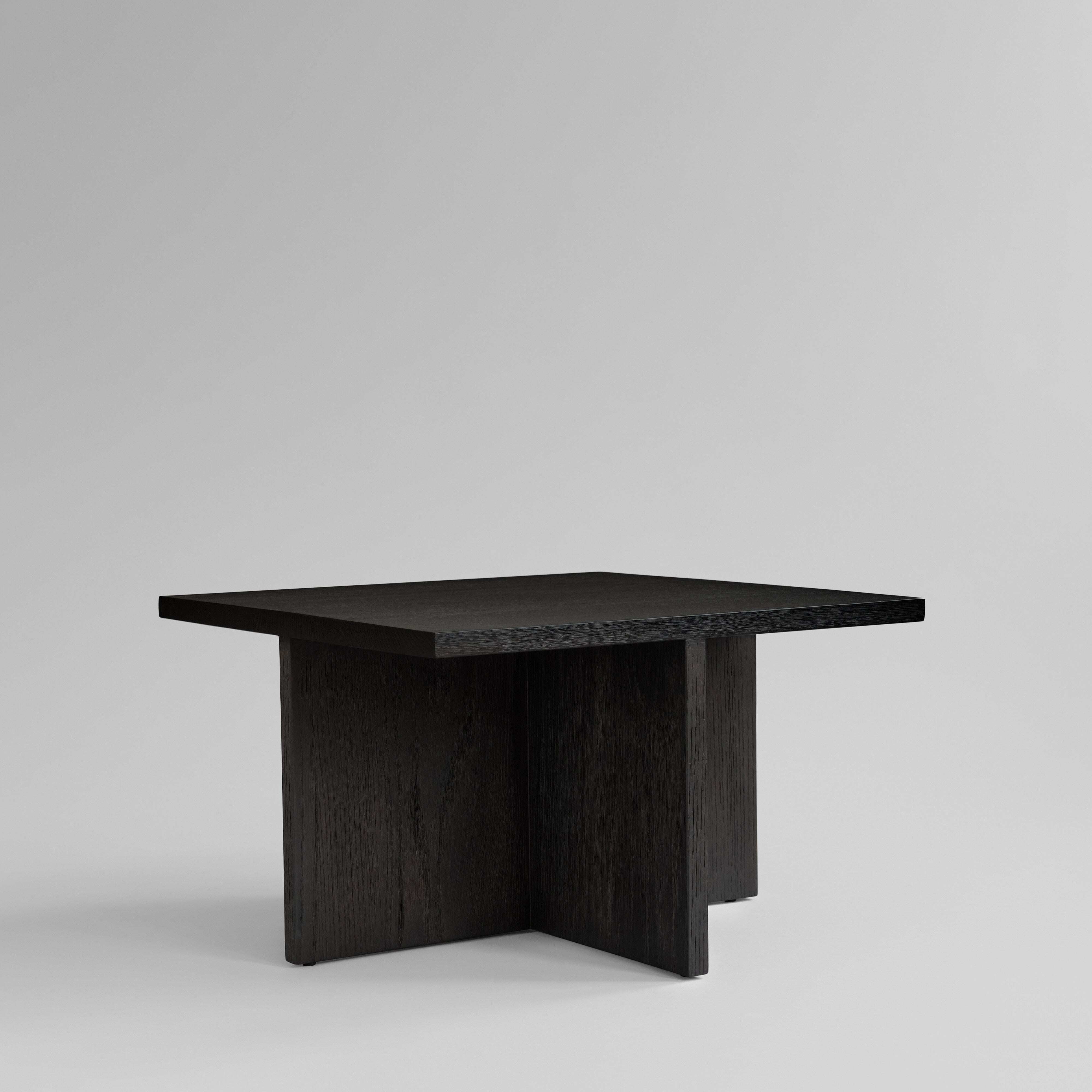 Brutus Coffee Table - Coffee Black Oak