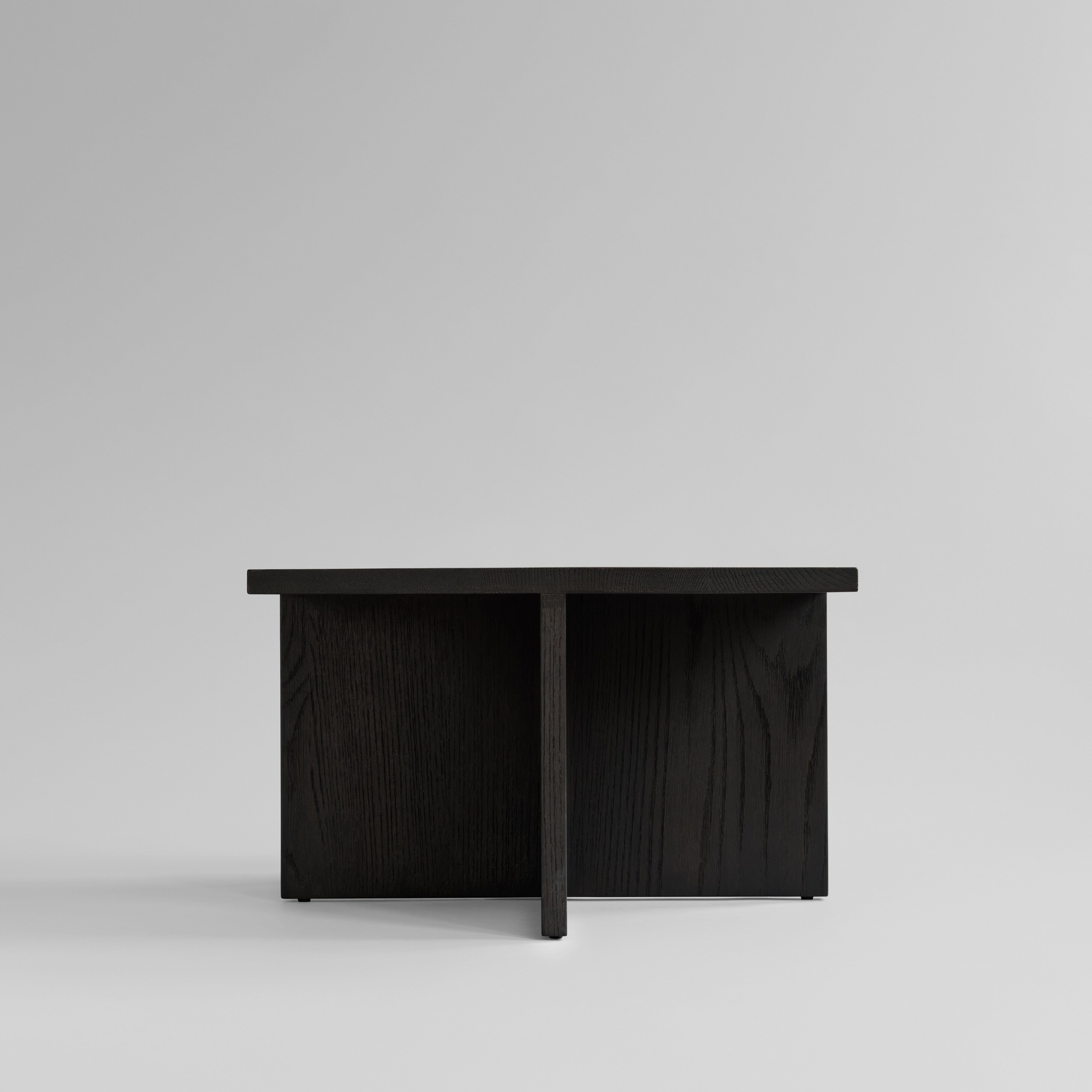 Brutus Coffee Table - Coffee Black Oak