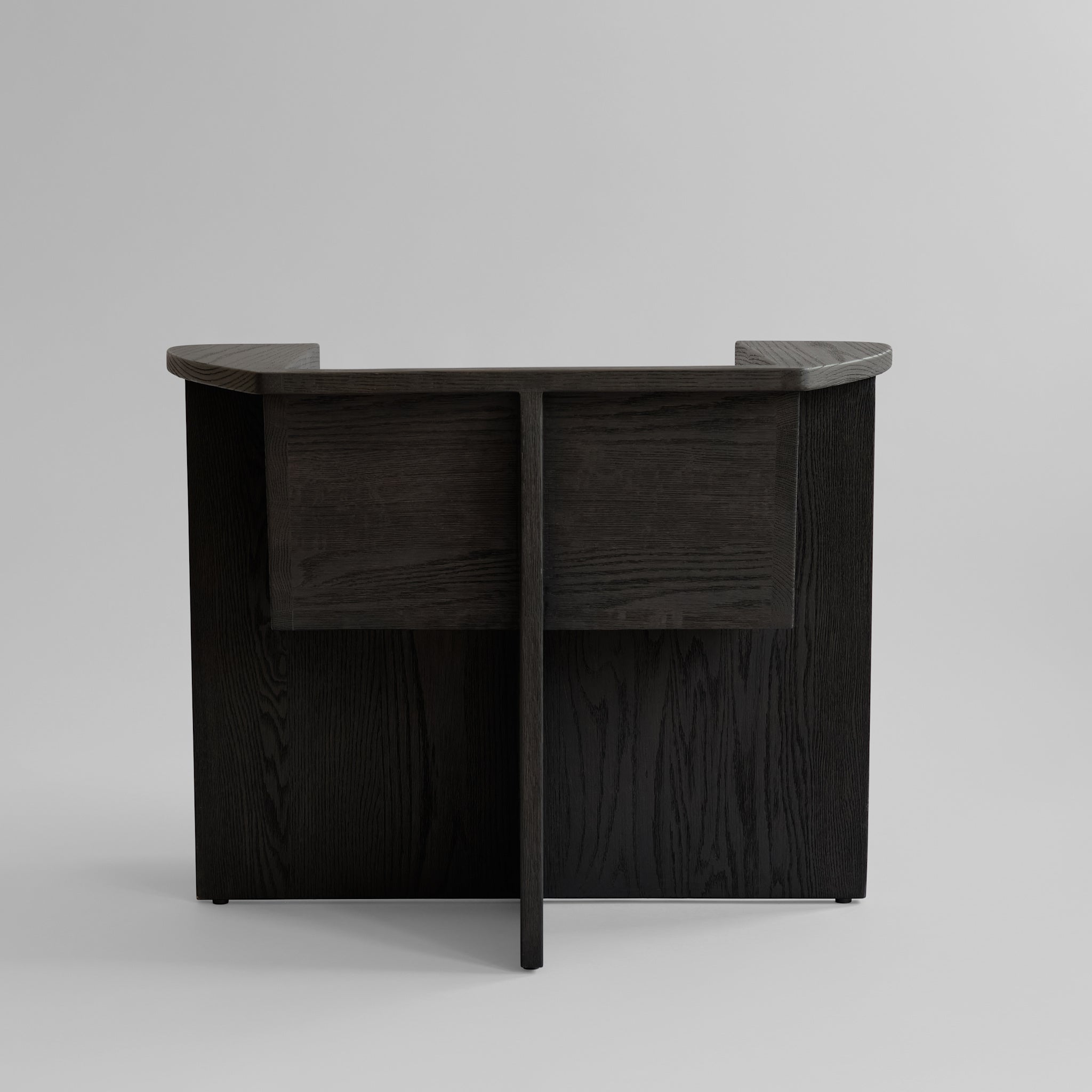 Brutus Lounge Chair - Coffee Black Oak