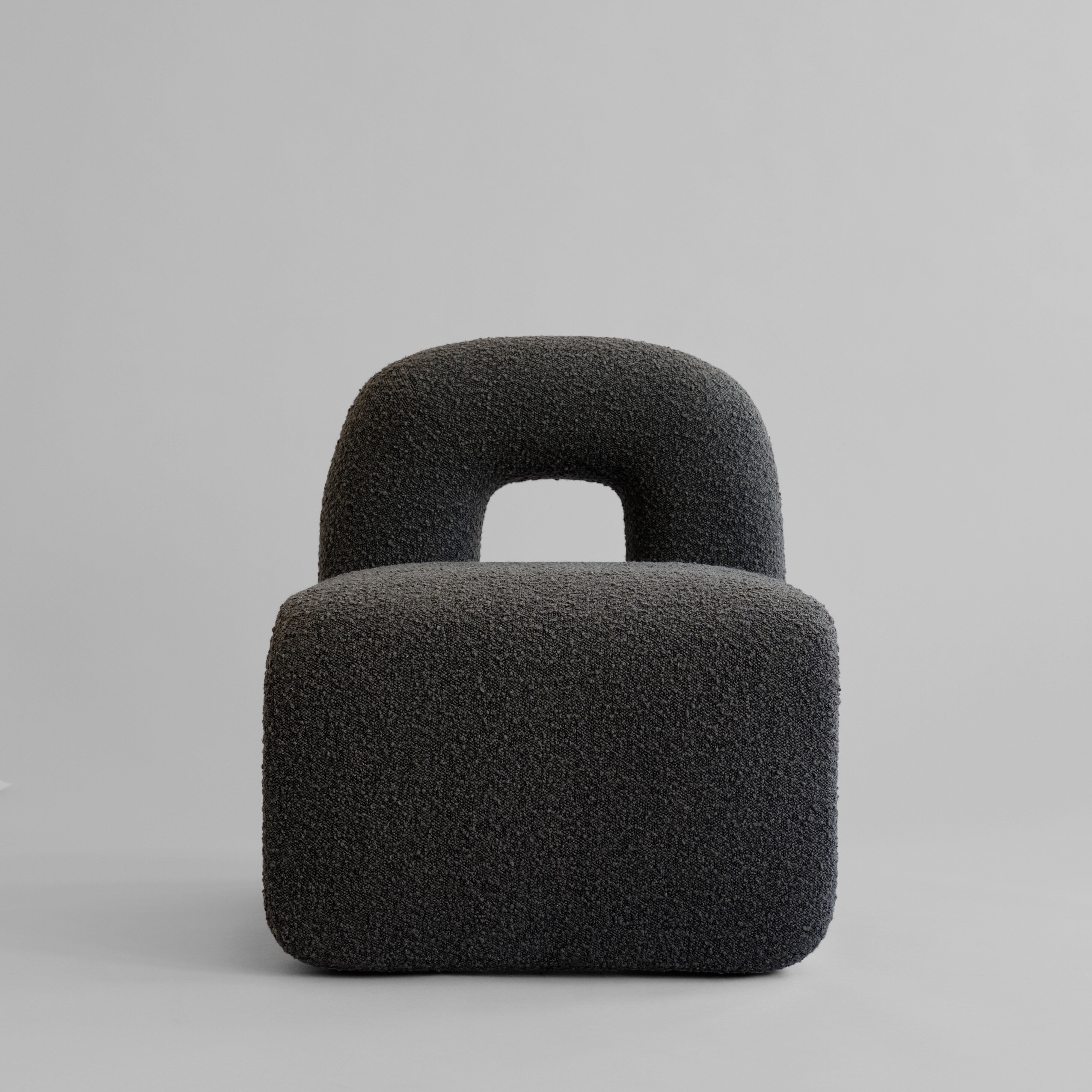 Daiku Lounge Chair - Deep Taupe