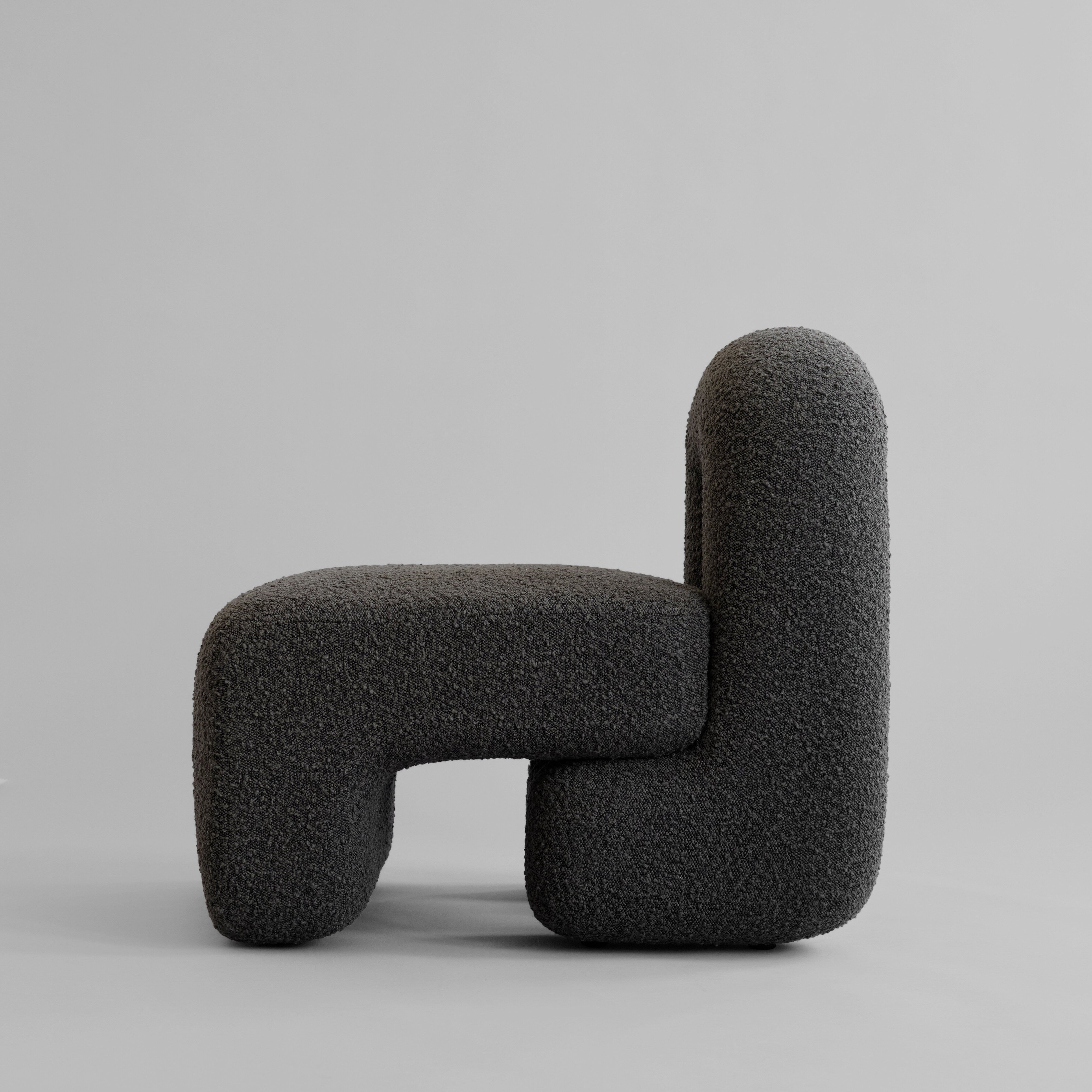 Daiku Lounge Chair - Deep Taupe