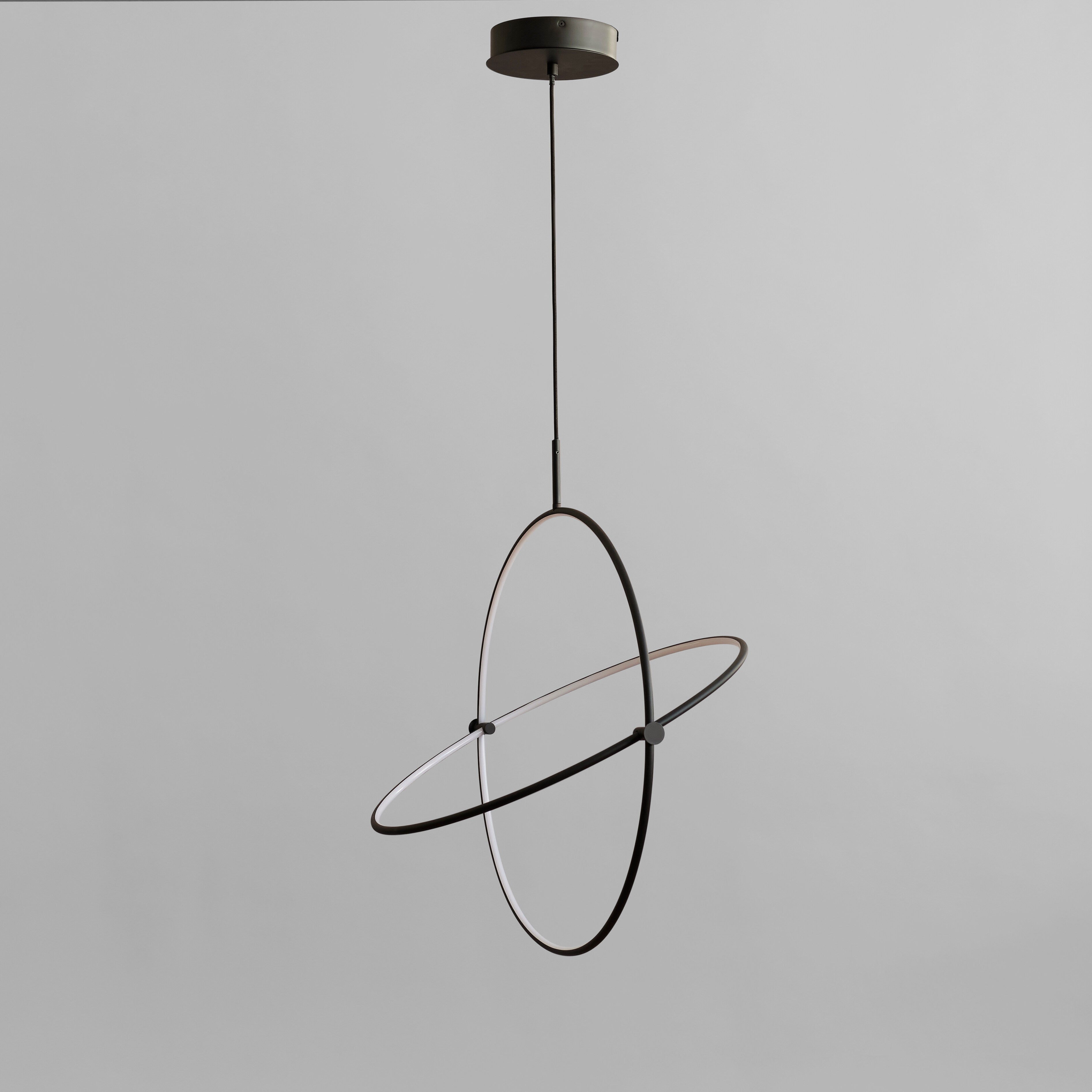 Maru Pendant, Ø60 - Burned Black