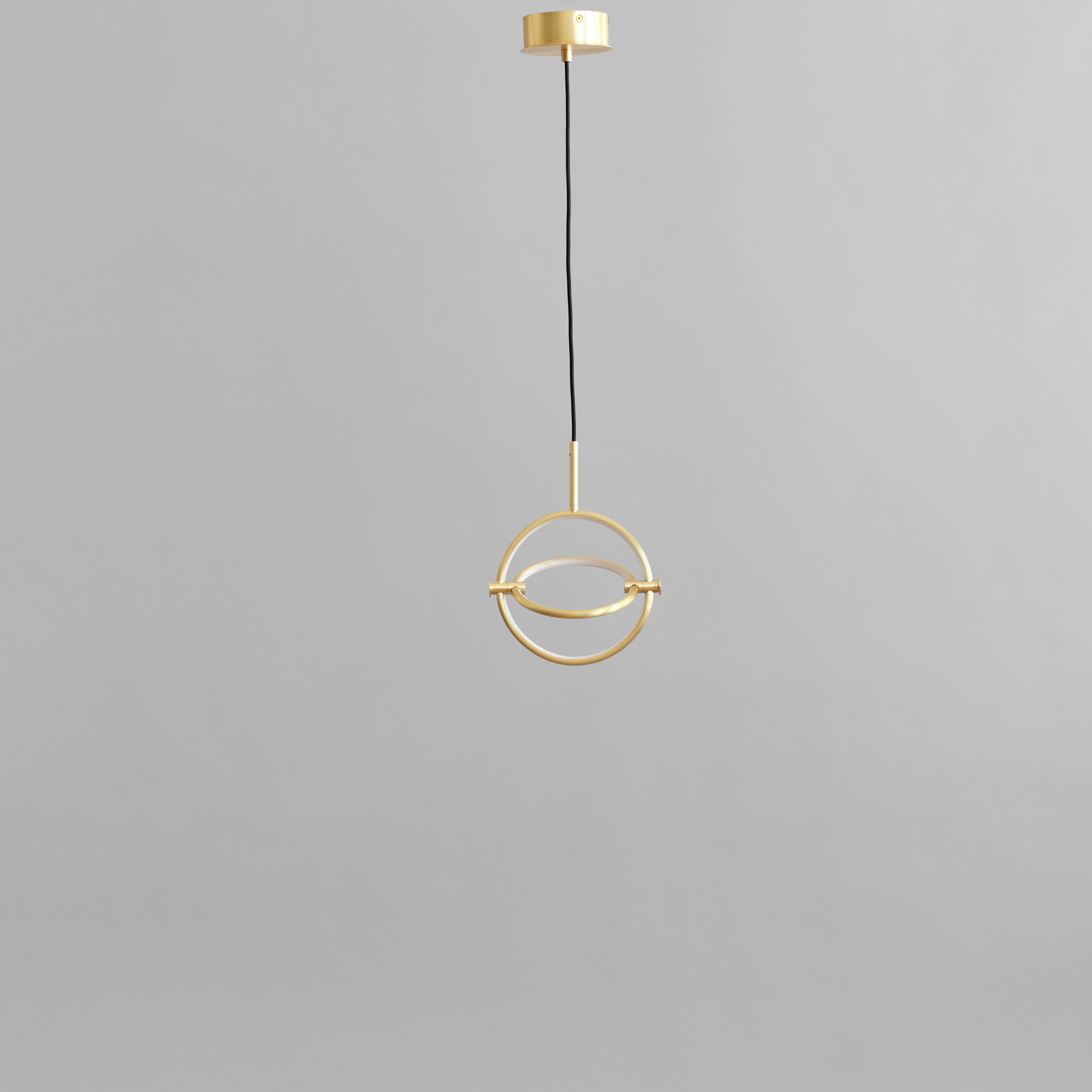 Maru Pendant, Ø20 - Brass