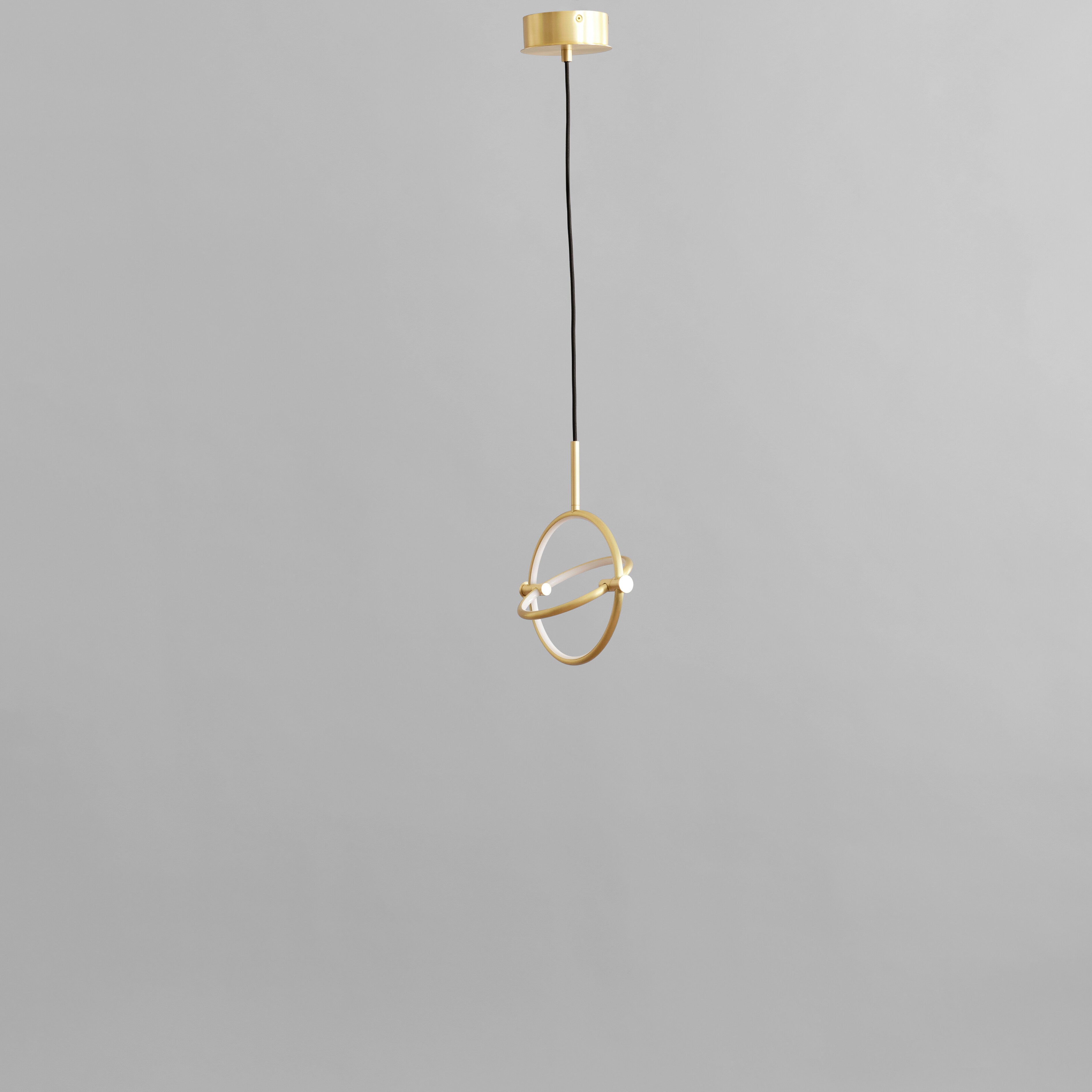 Maru Pendant, Ø20 - Brass