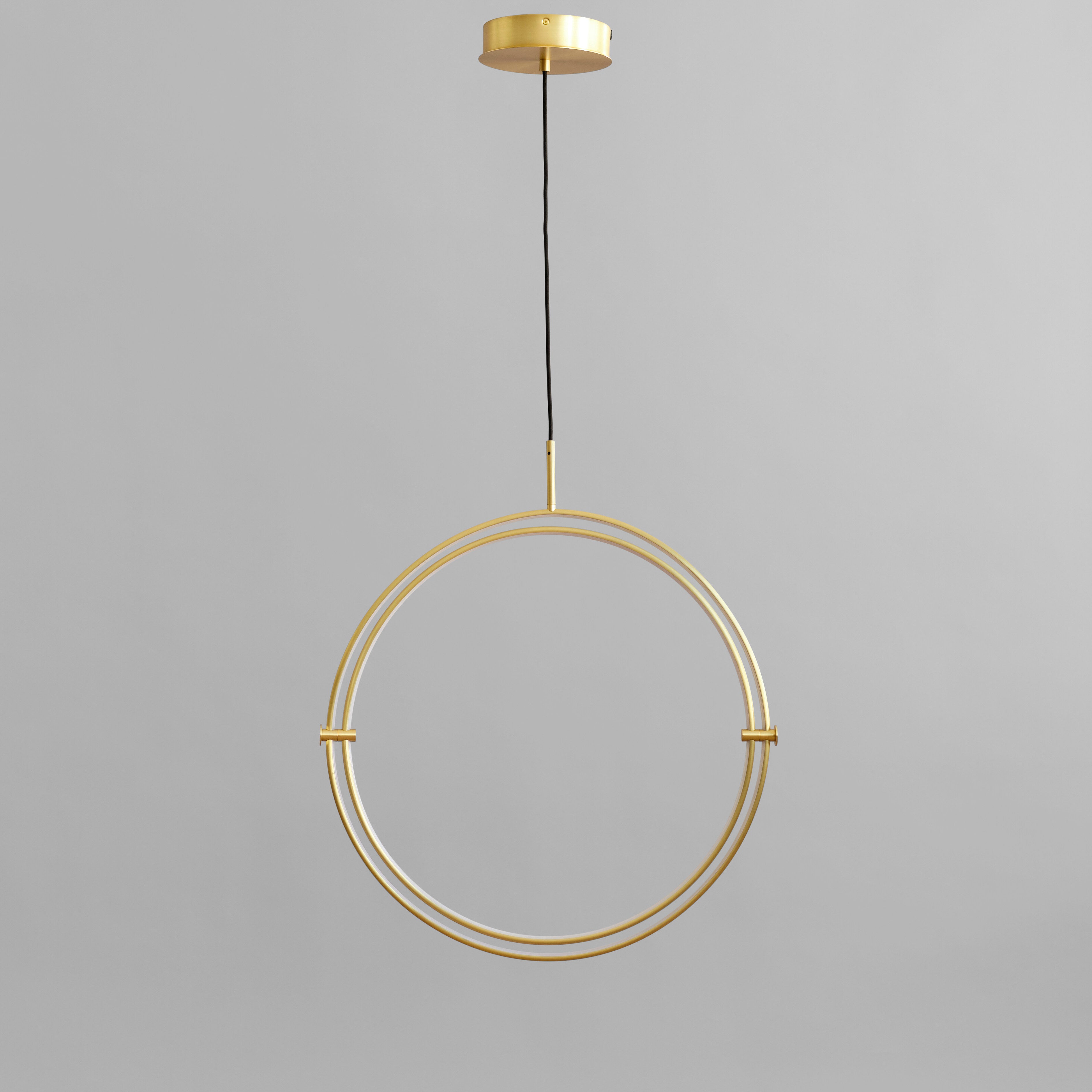 Maru Pendant, Ø60 - Brass