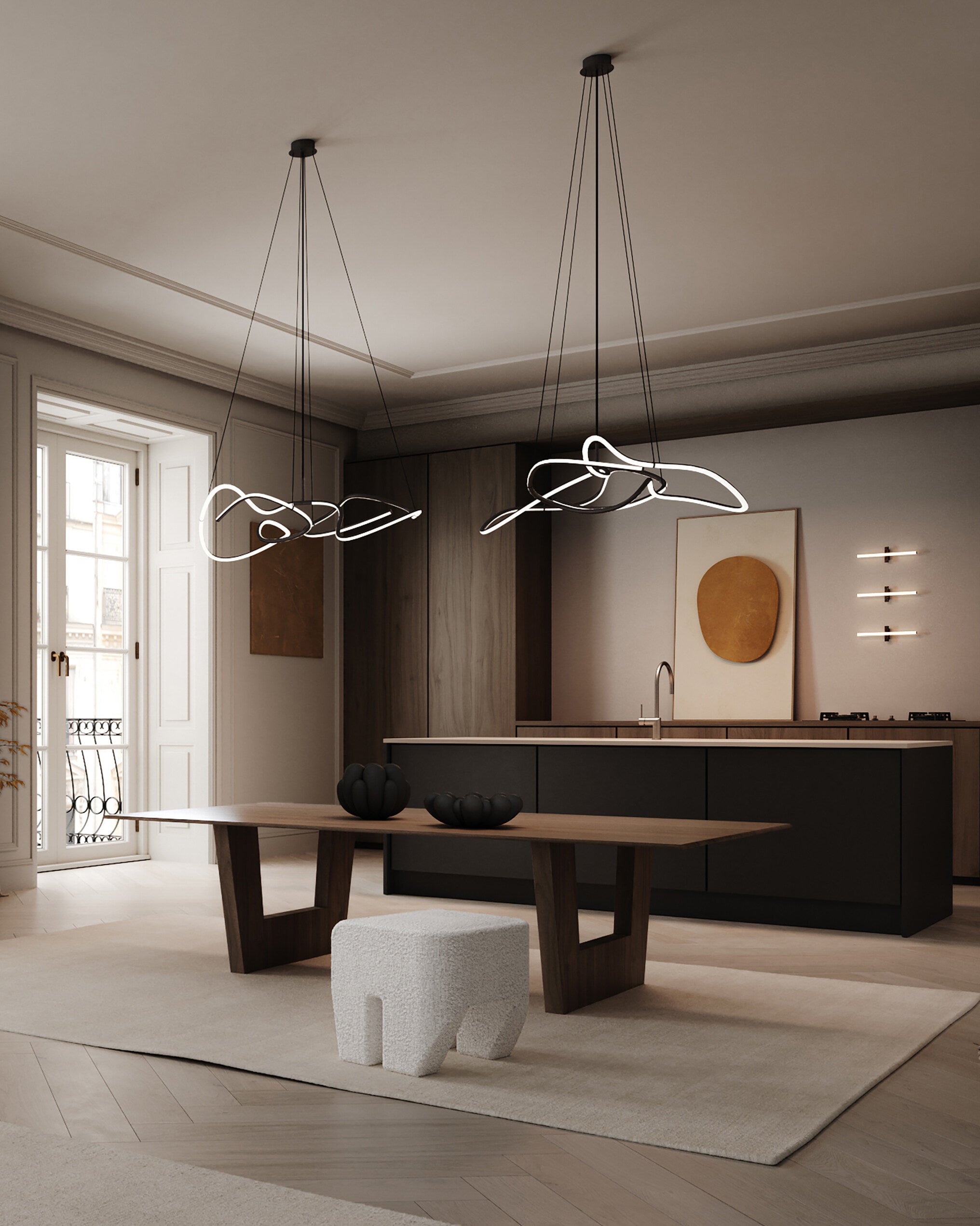 Stick Wall Lamp - Bronze