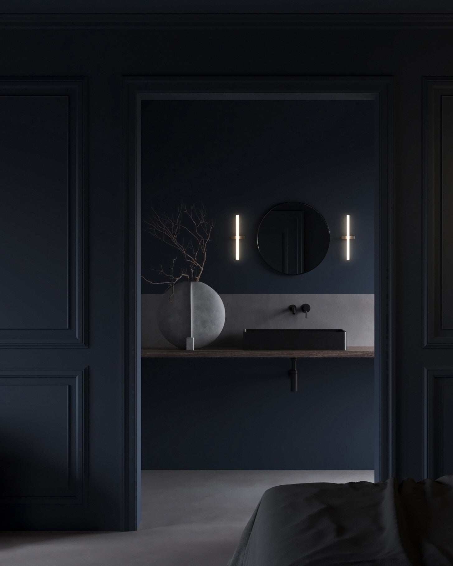 Stick Wall Lamp - Bronze