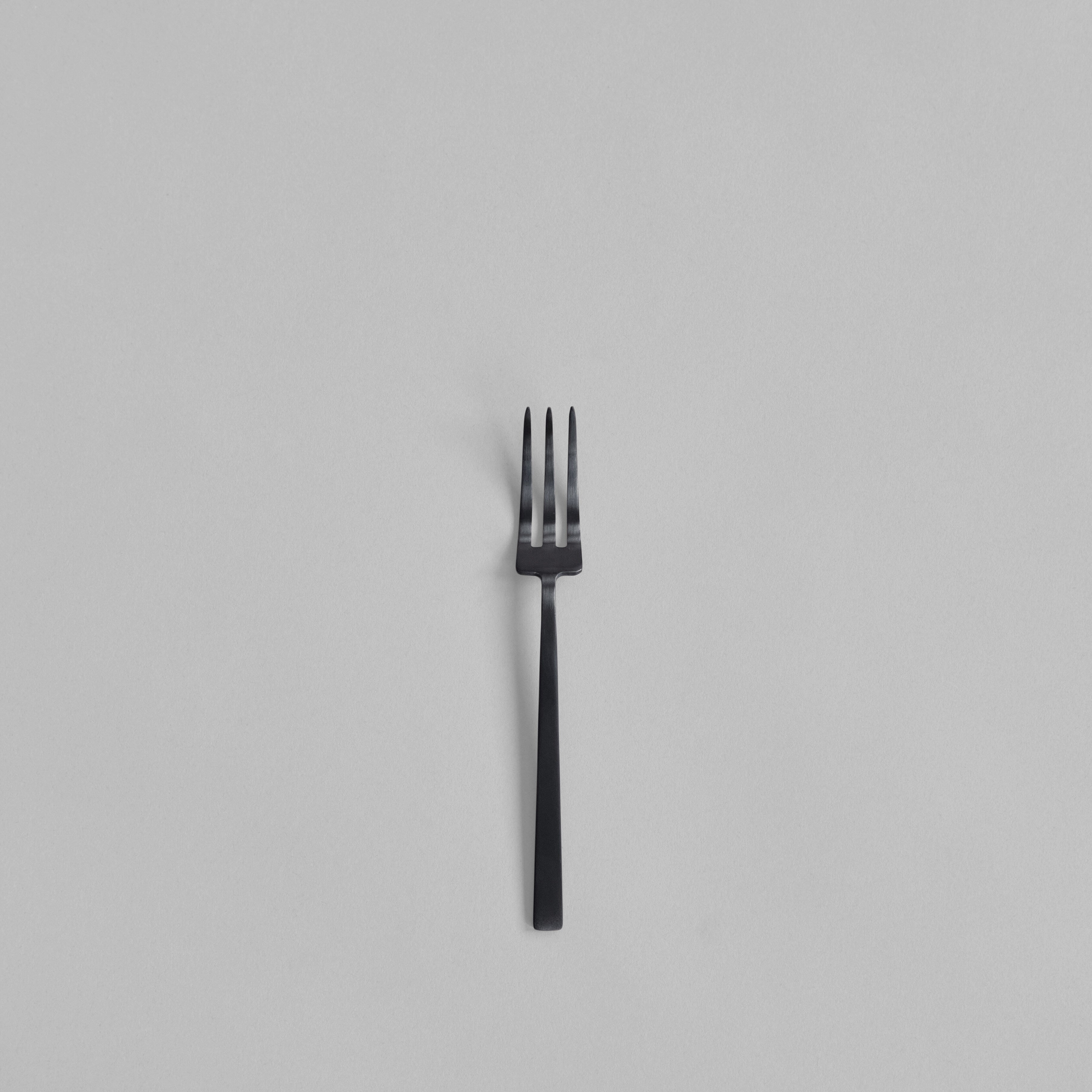 Kogei Dessert Fork - Black