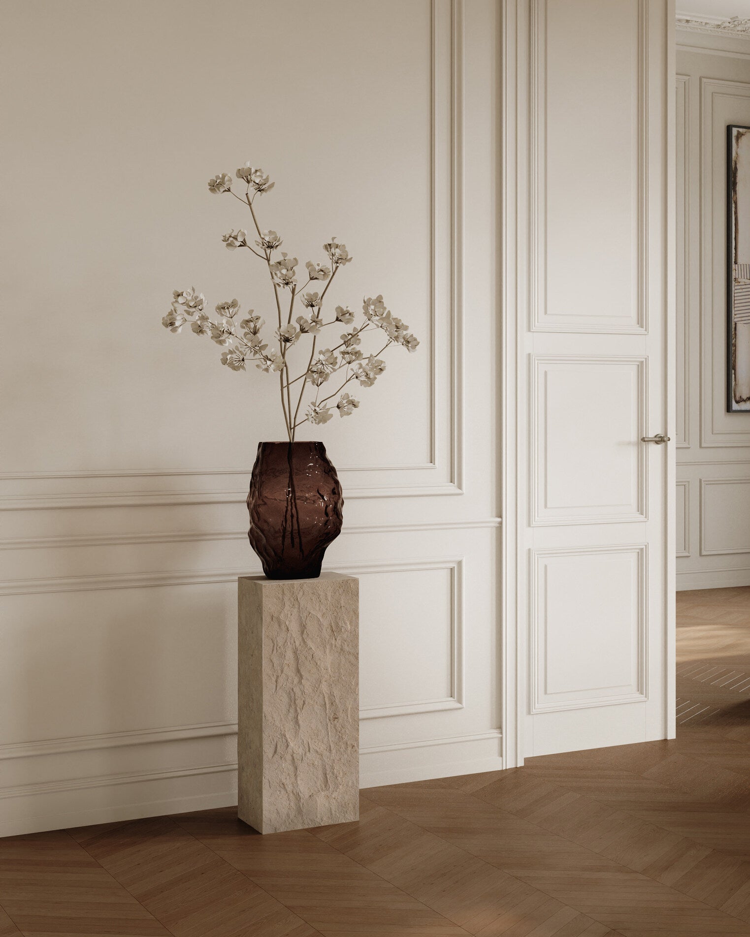 Katachi Vase, Big - Smoked Forest