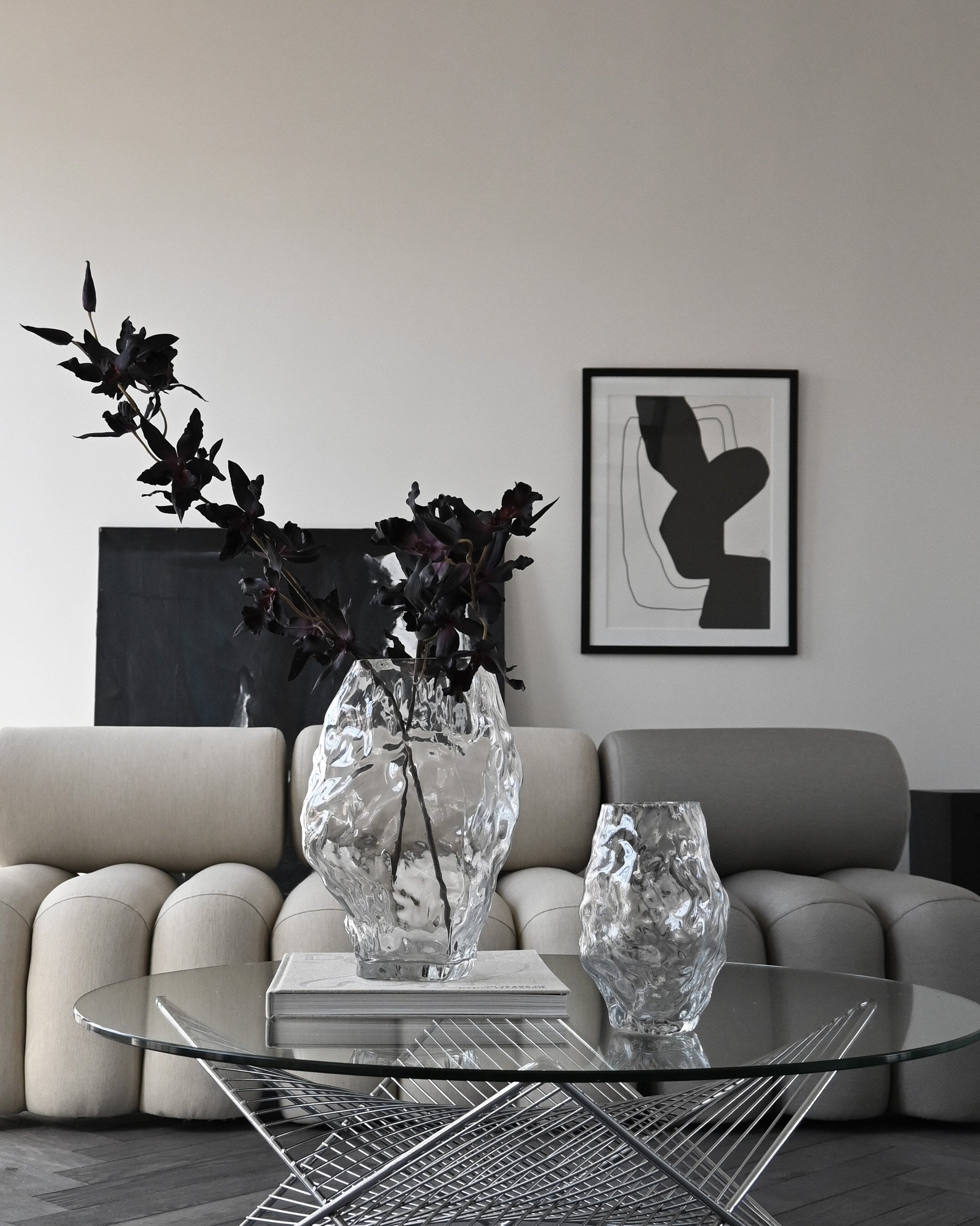 Katachi Vase, Medio - Clear