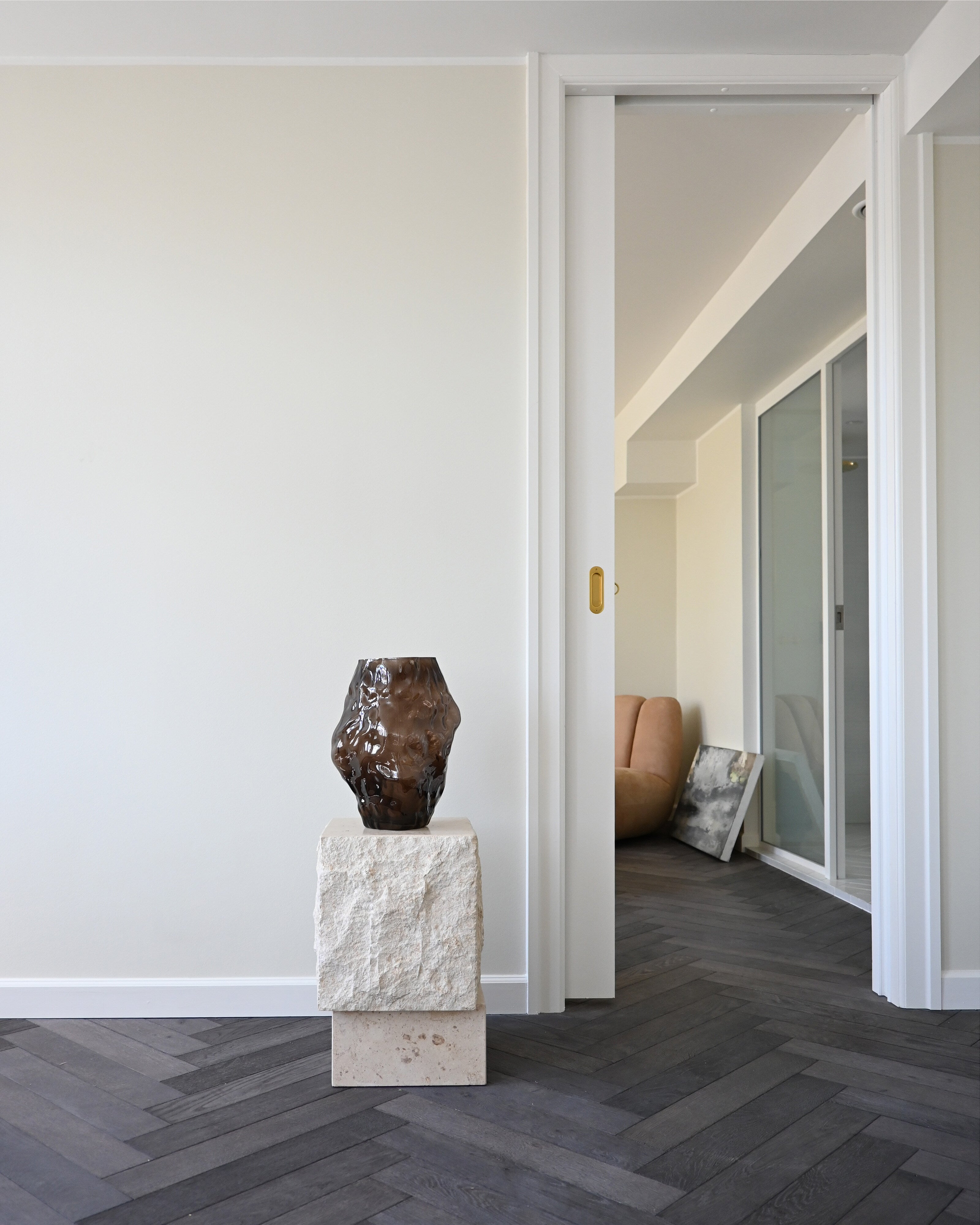 Katachi Vase, Medio - Smoked Forest