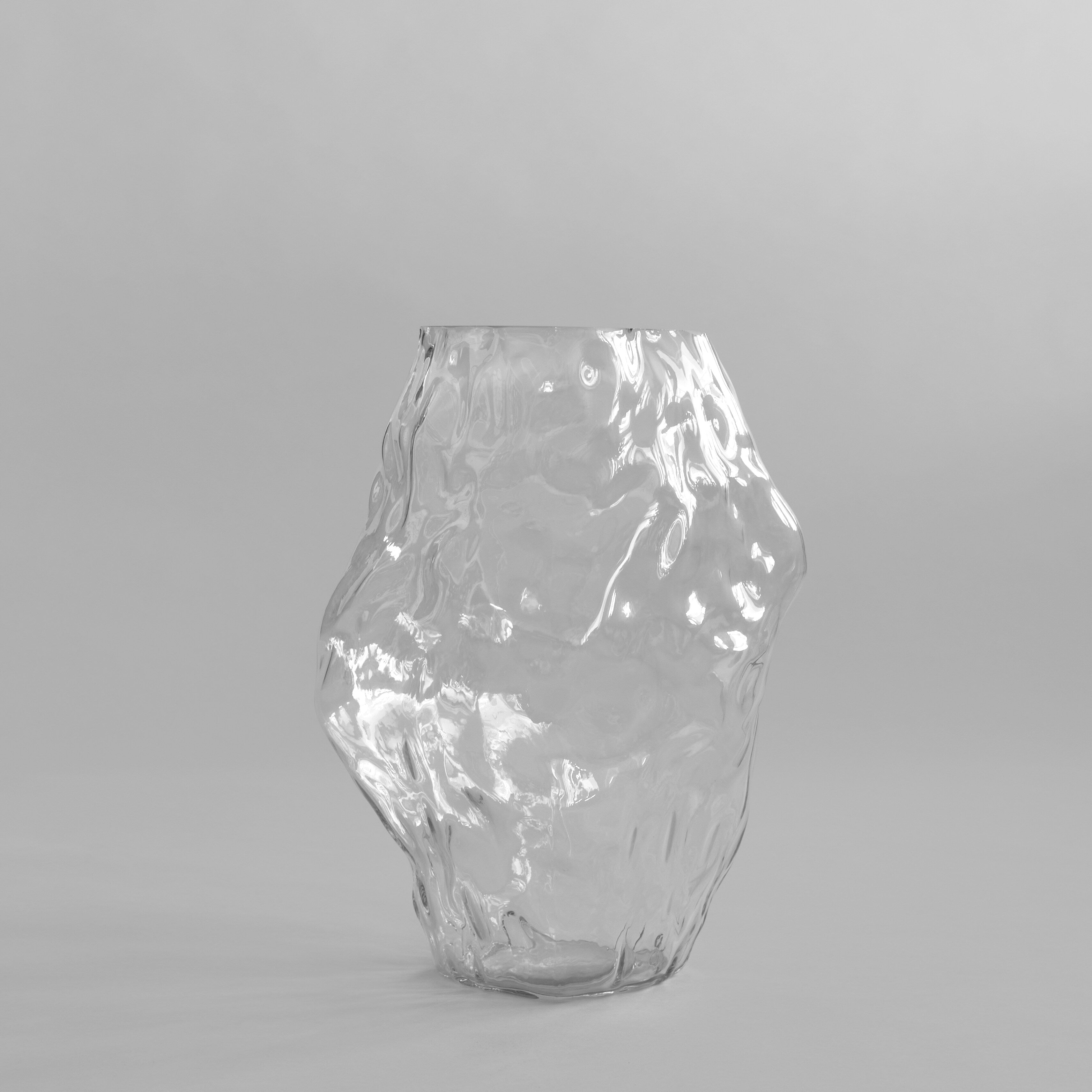 Katachi Vase, Big - Clear