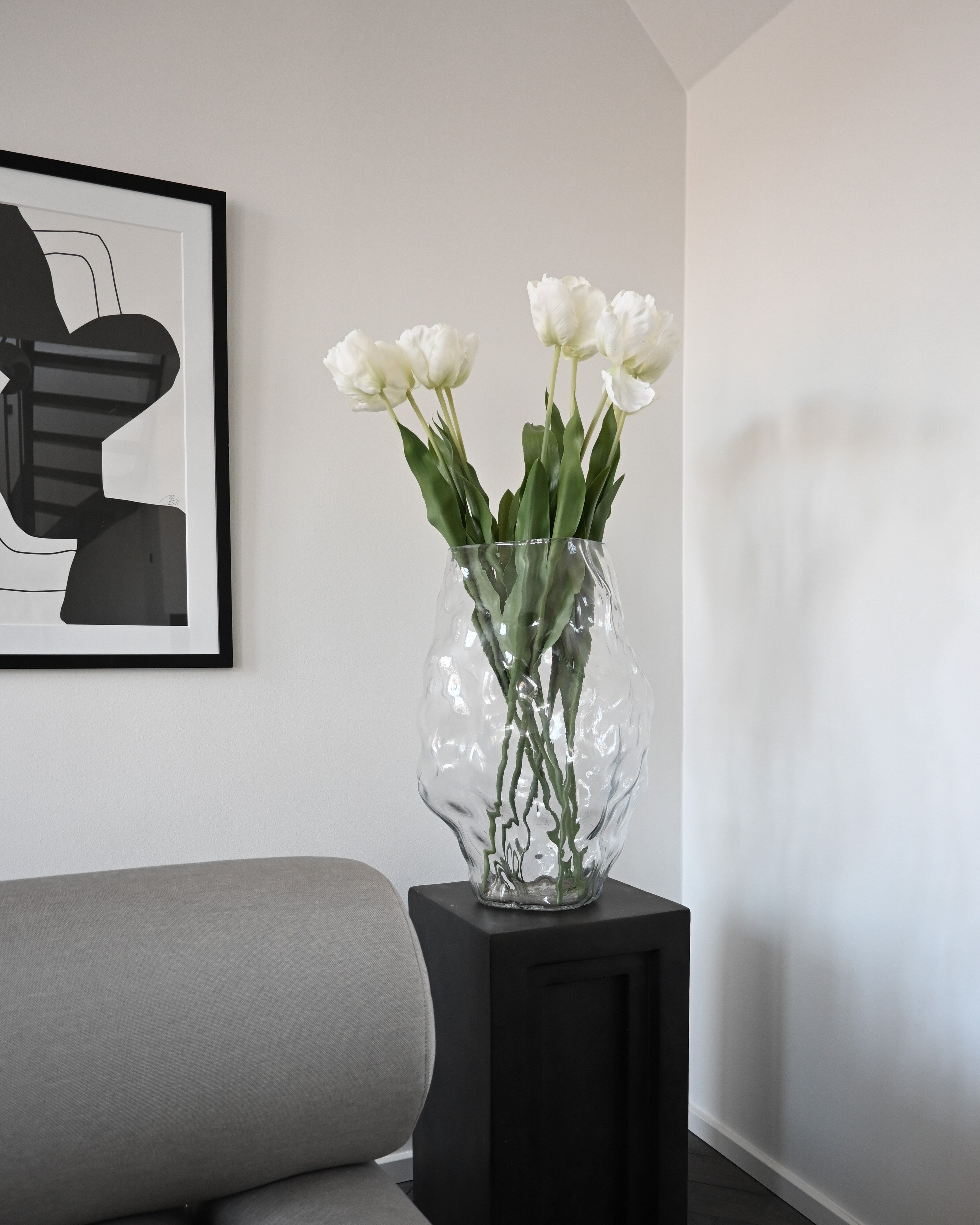 Katachi Vase, Big - Clear