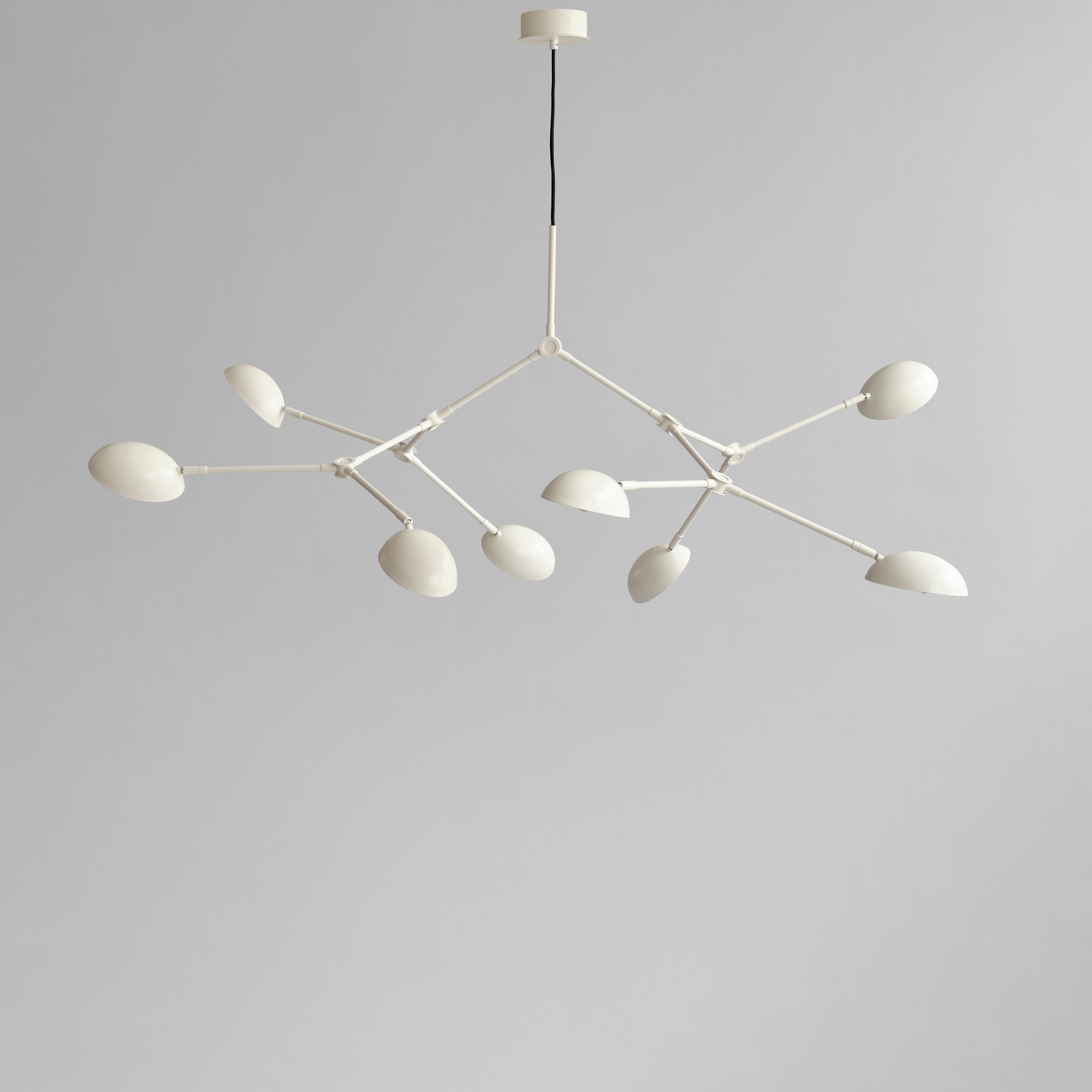 Drop Chandelier - White (5m)