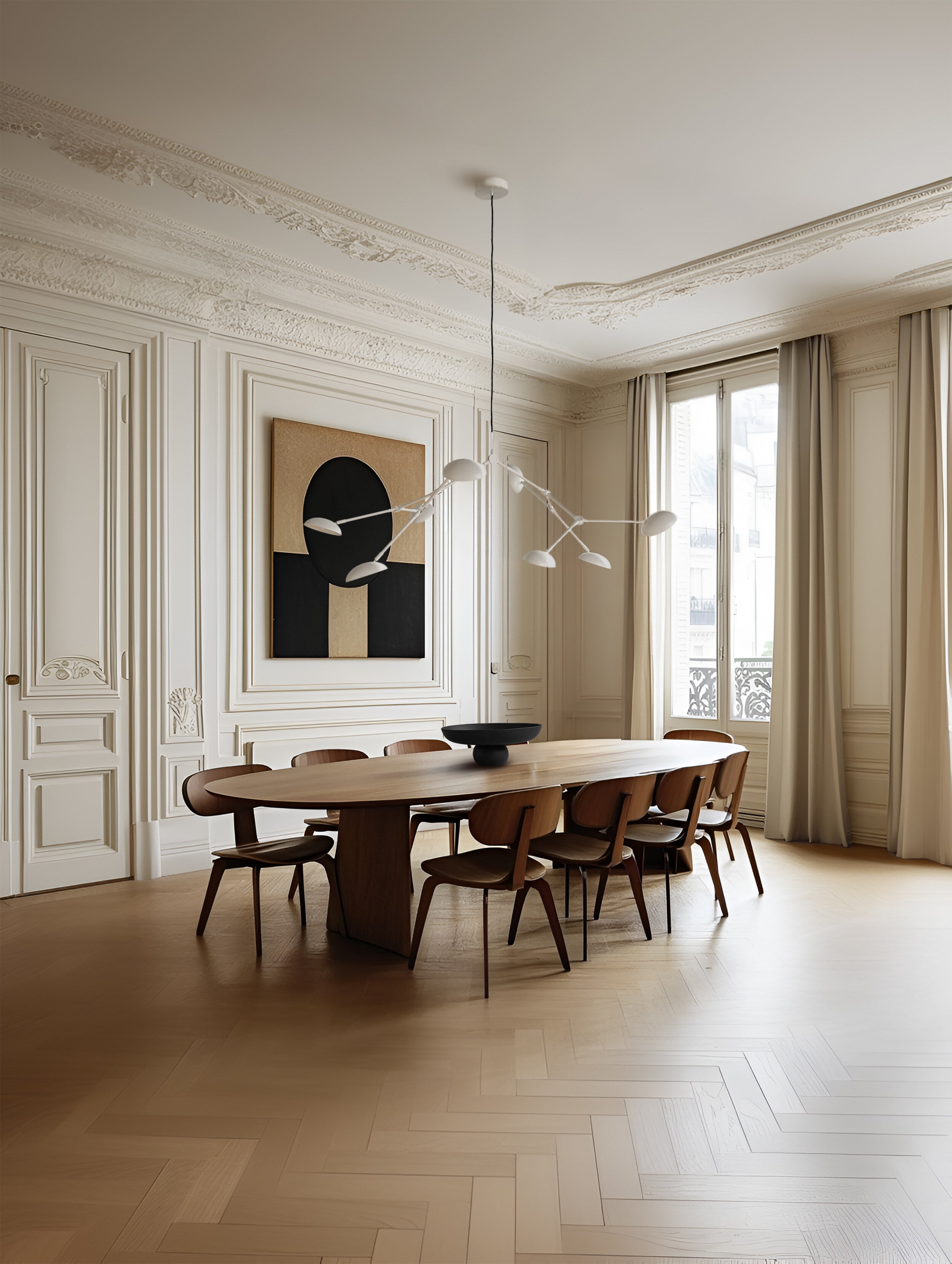 Drop Chandelier - White (5m)
