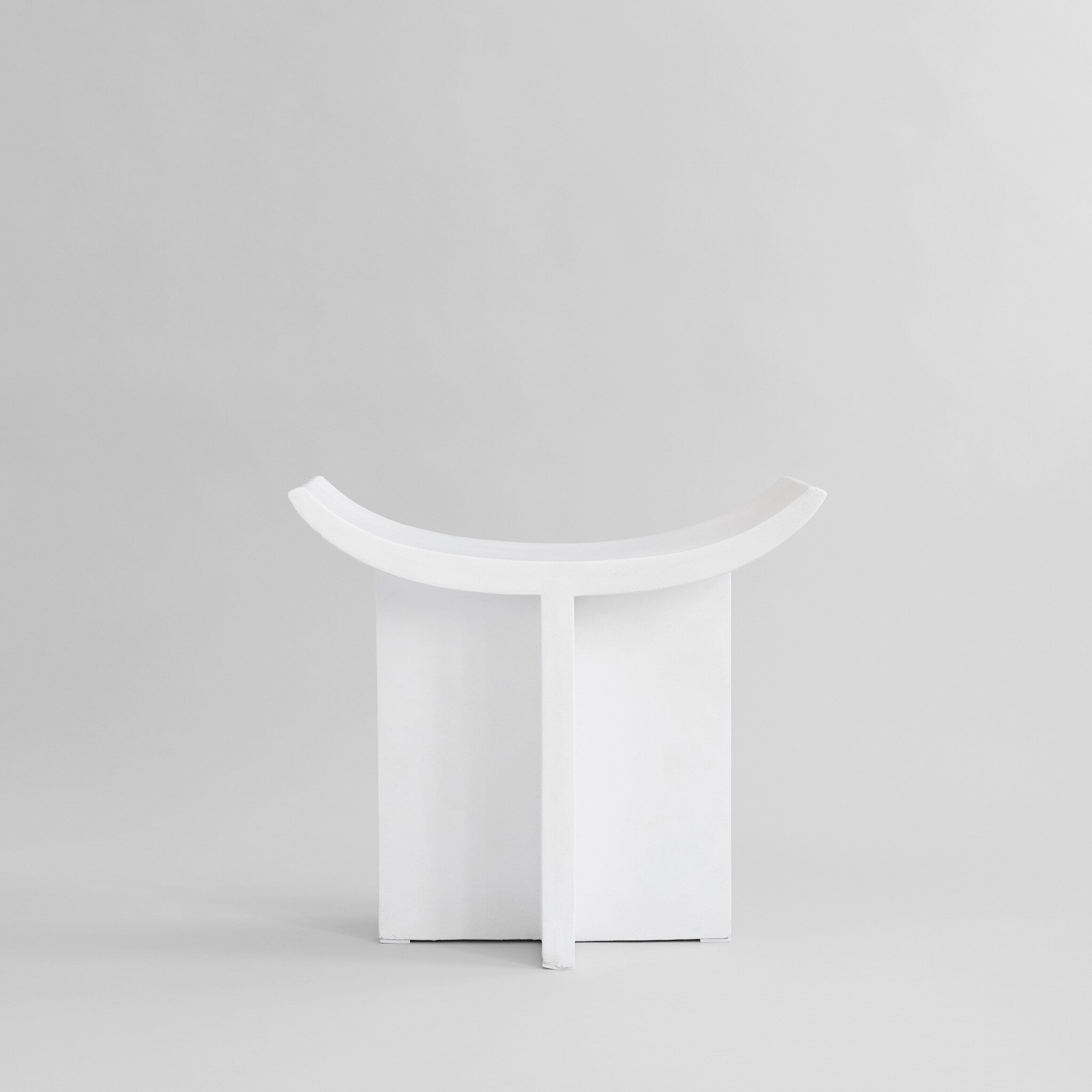 Brutus Stool - Bone White