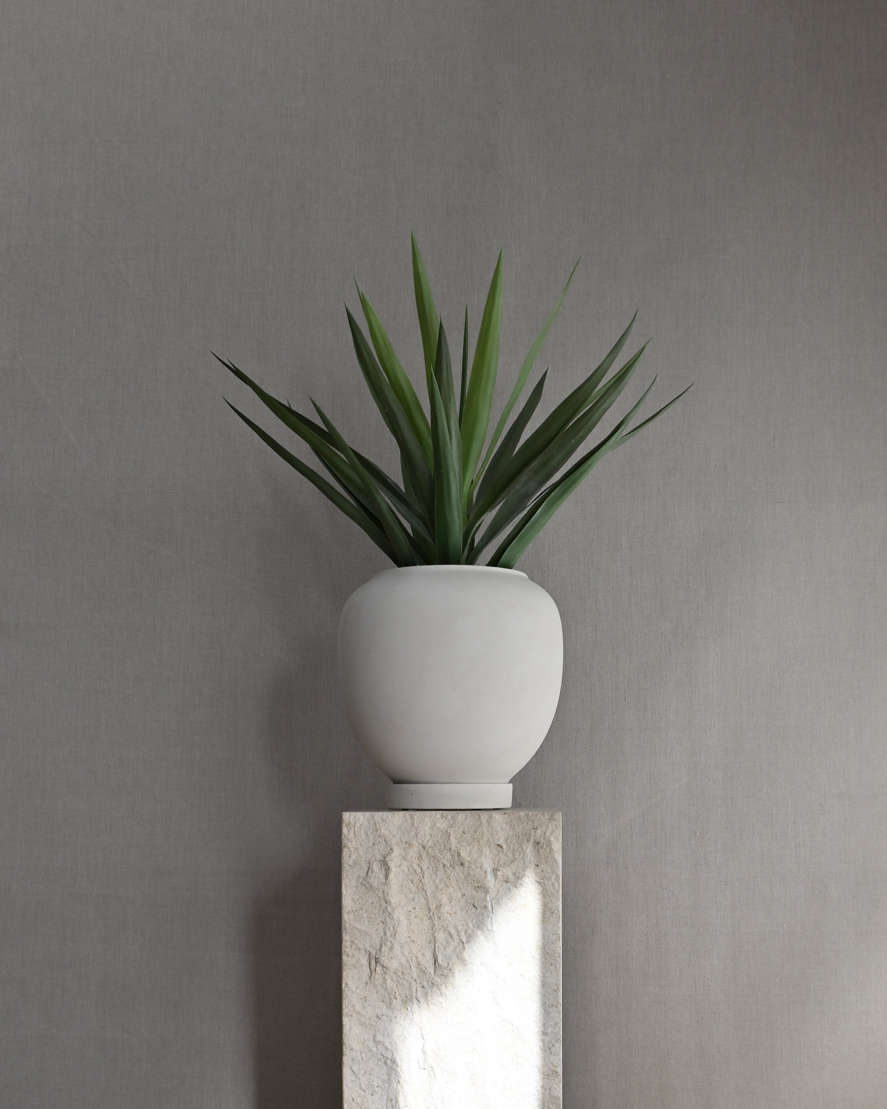 Sunao Plant Pot, Medio - Birch