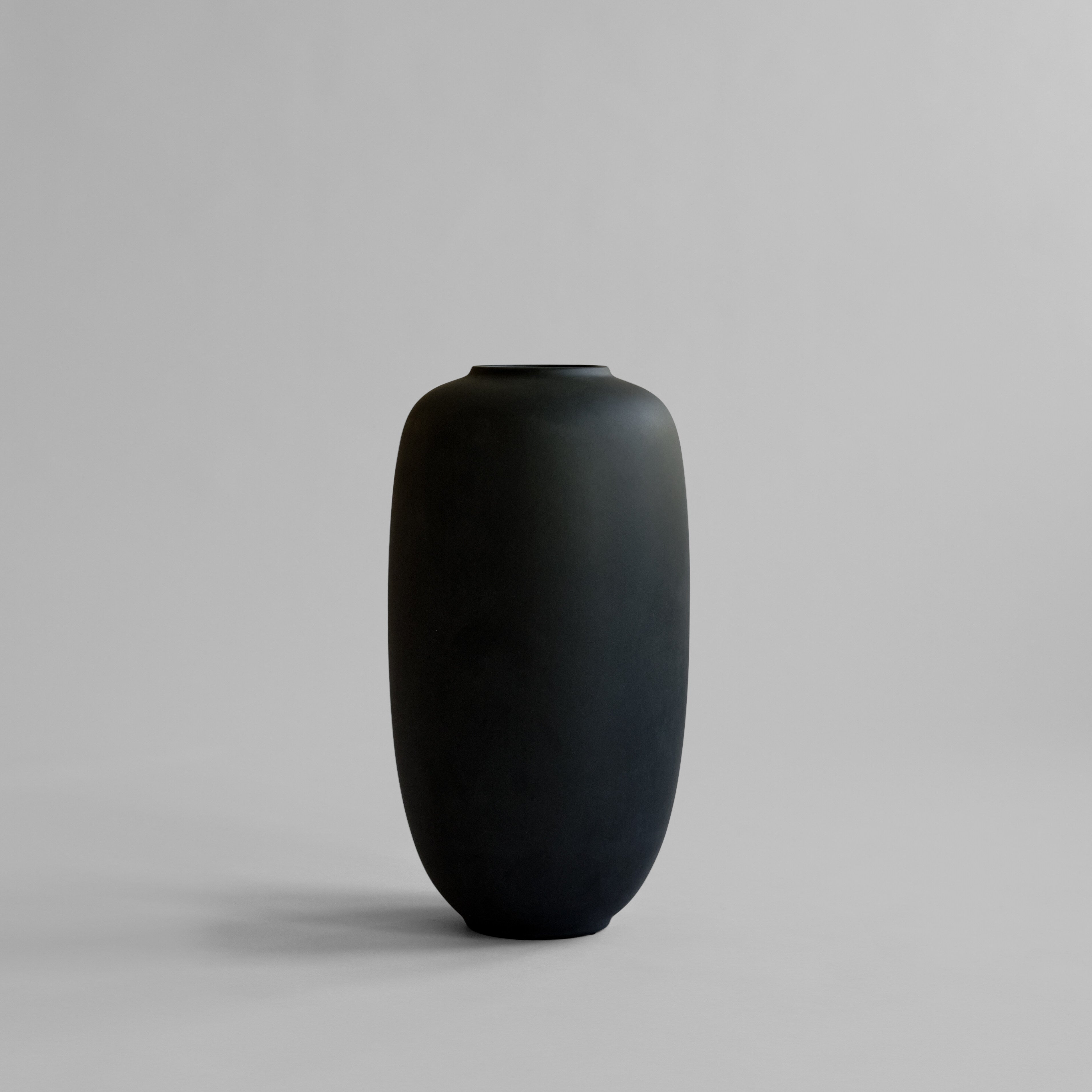 Sunao Vase Slim, Big - Black