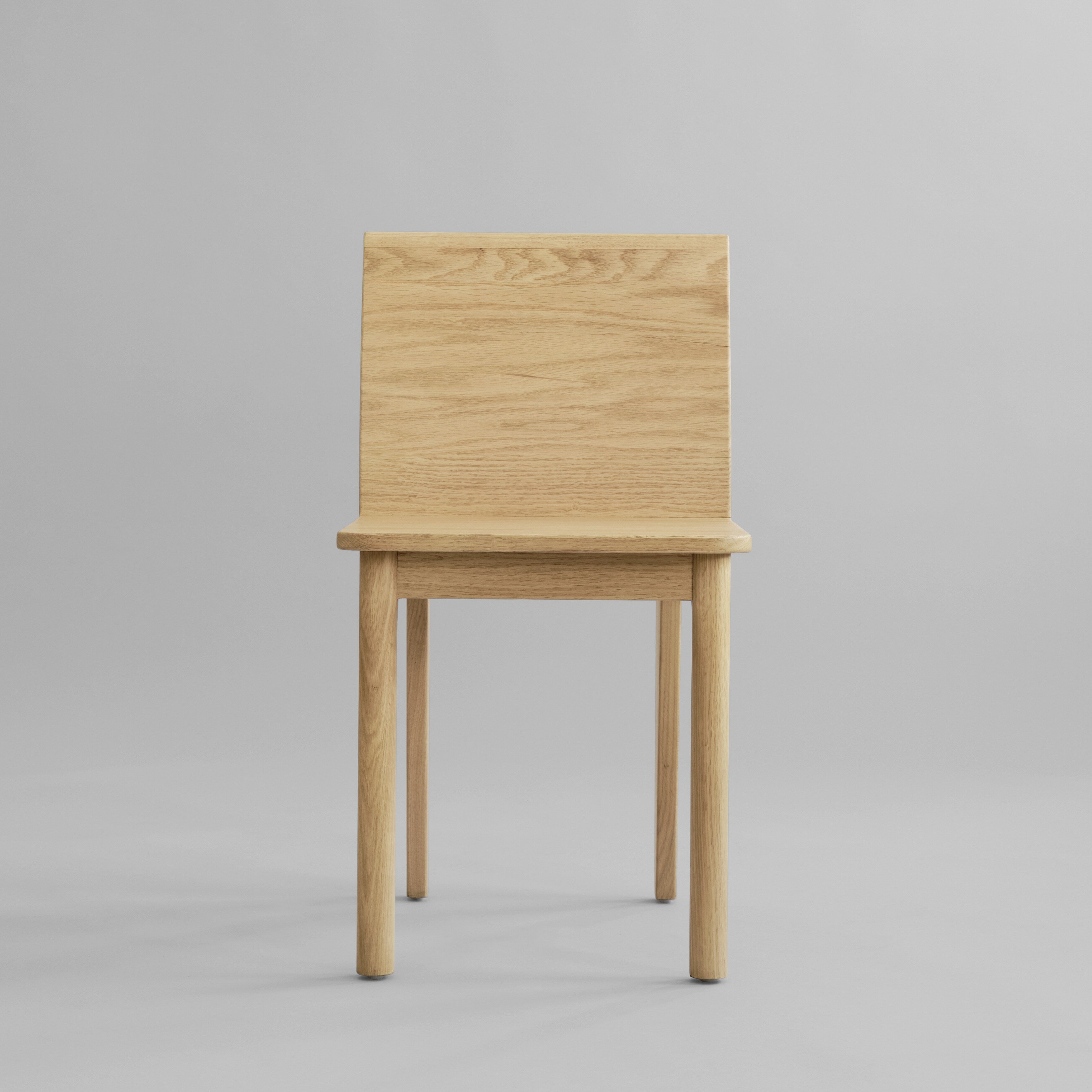 Brutus Slim Dining Chair - Natural Oak