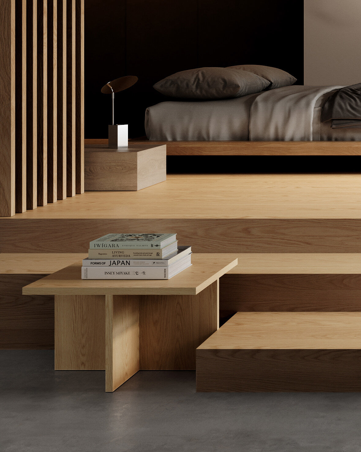 Brutus Coffee Table - Natural Oak