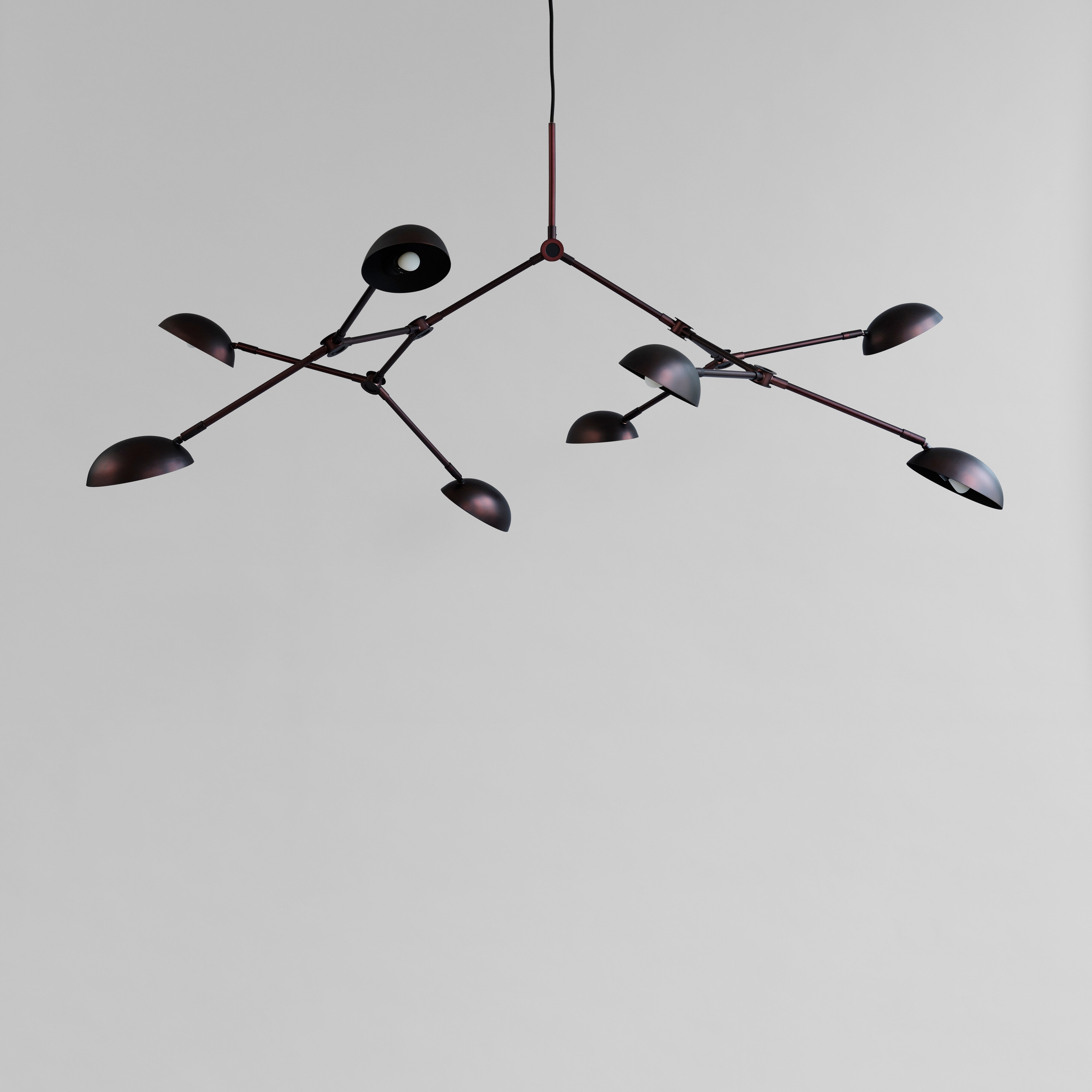 Drop Chandelier - Burned Black (5m)