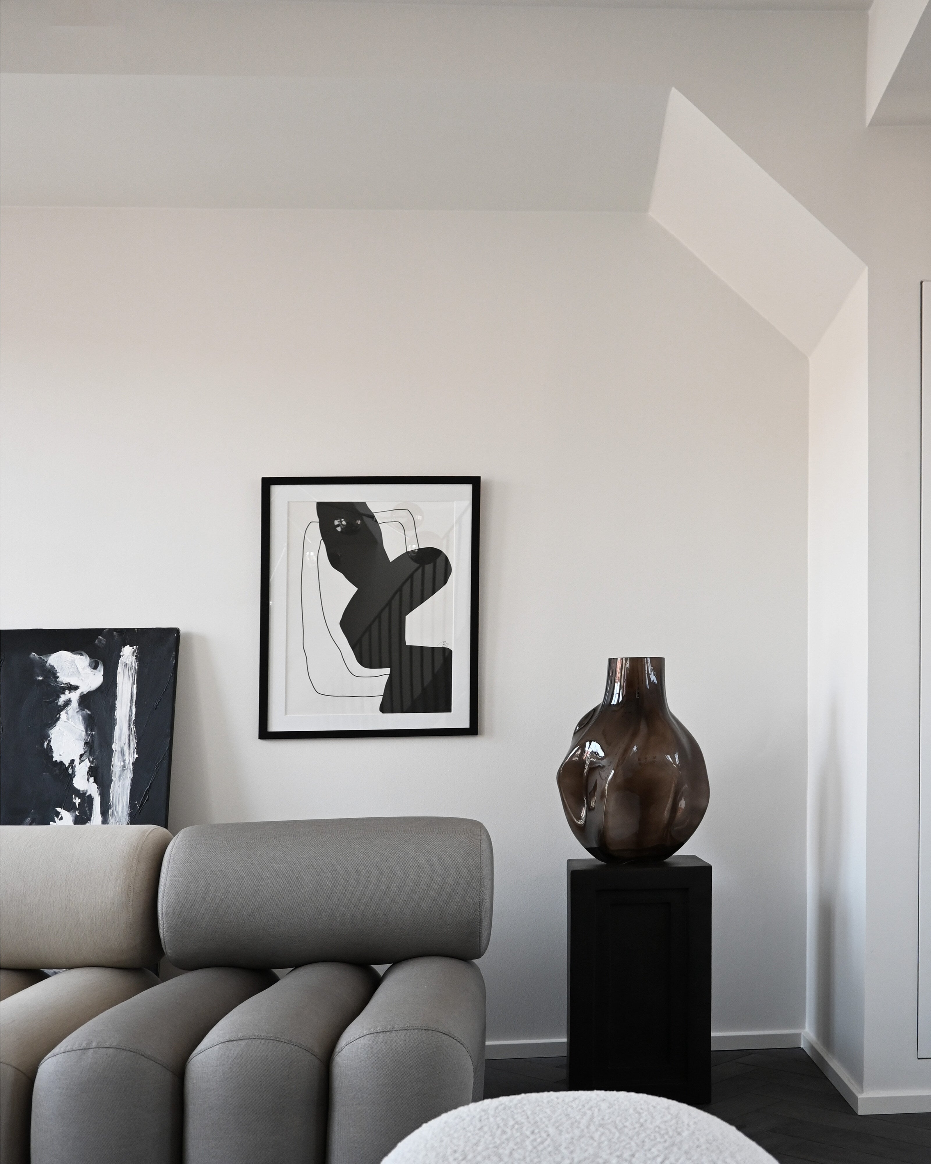Bakku Vase, Big - Smoked Forest