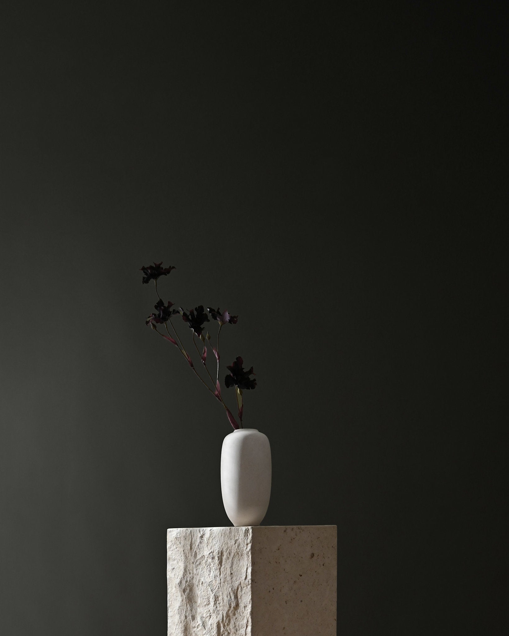 Sunao Vase Slim, Petit - Birch
