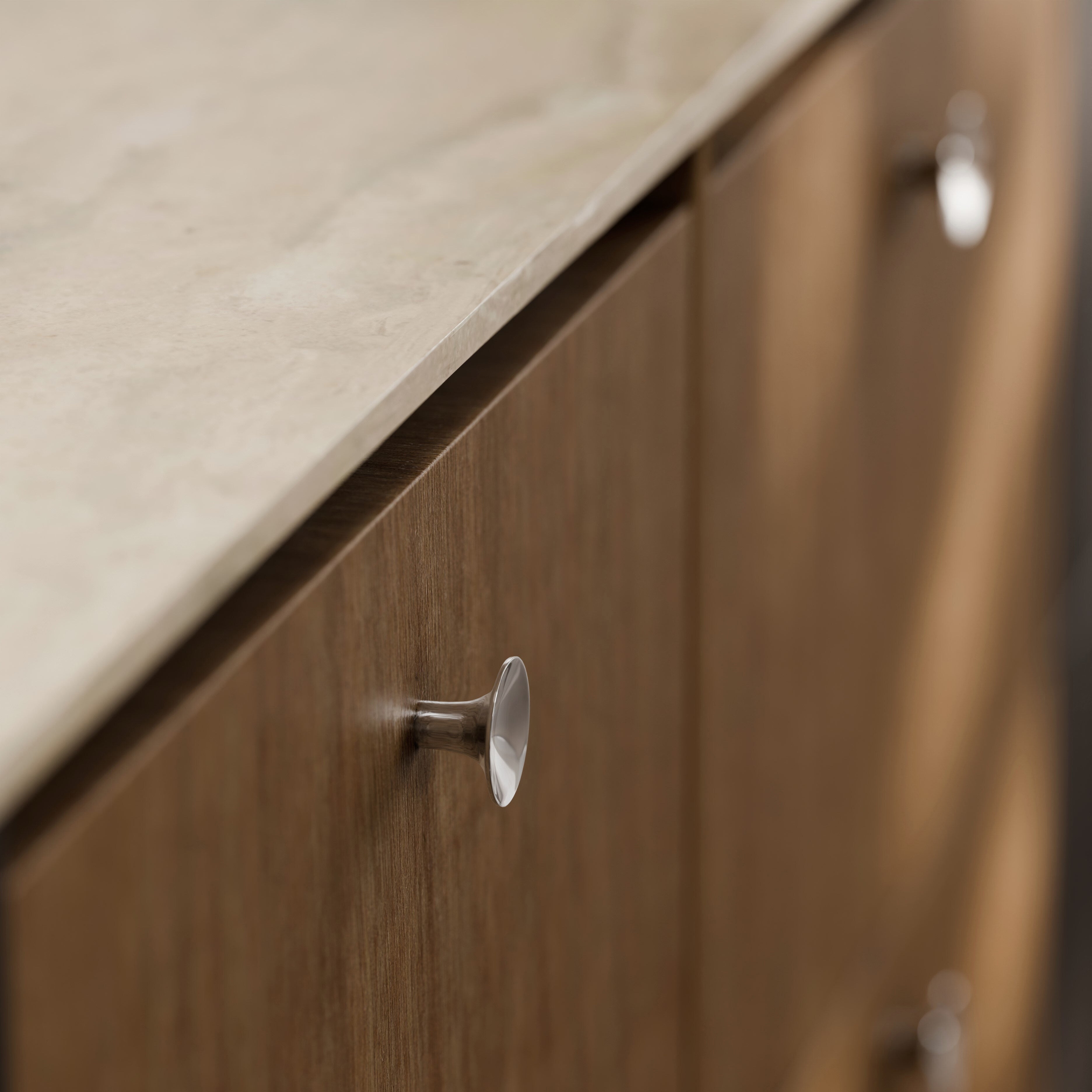 HiHat Knobs, Medio - Chrome