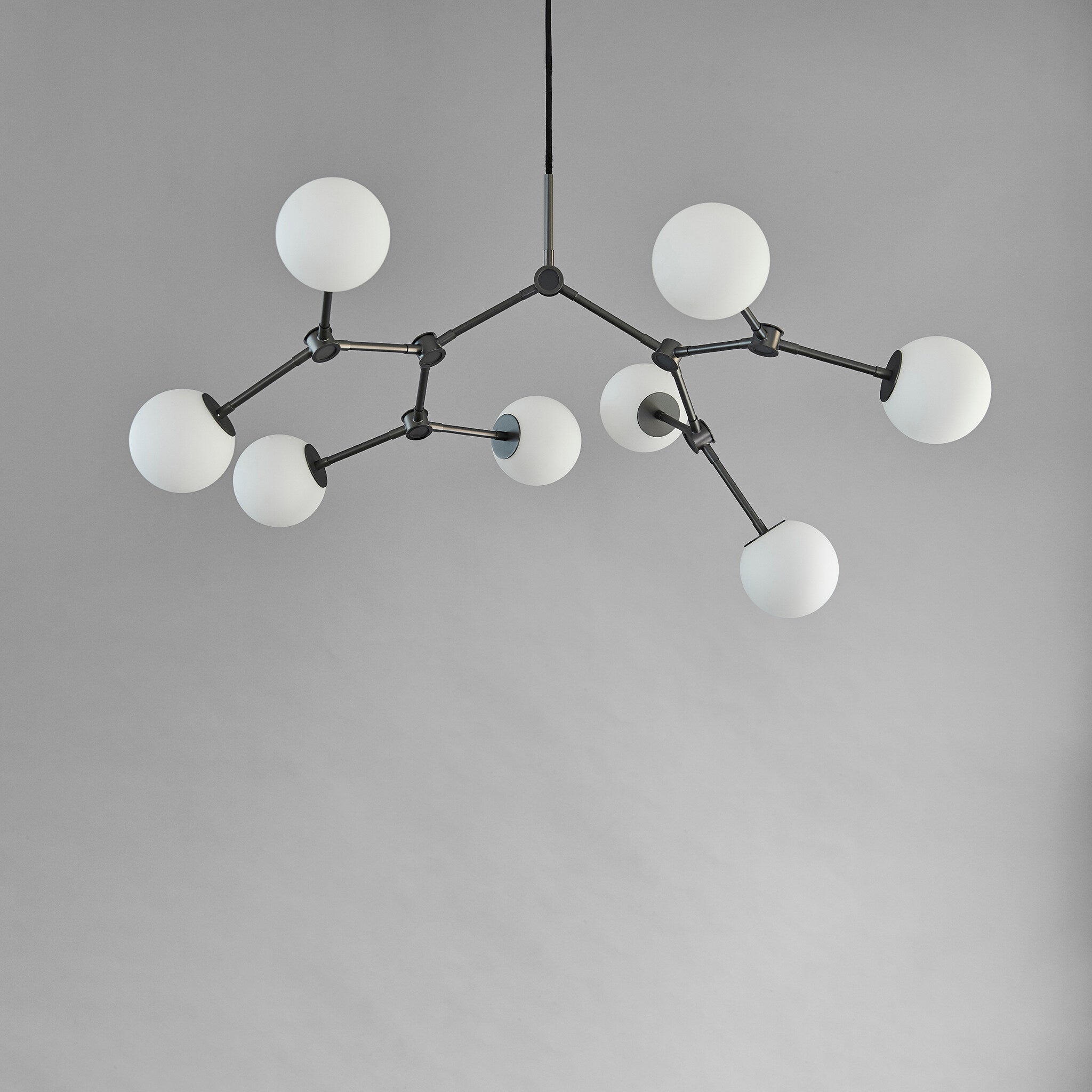 Drop Chandelier Bulp, Mini - Grey (5m)