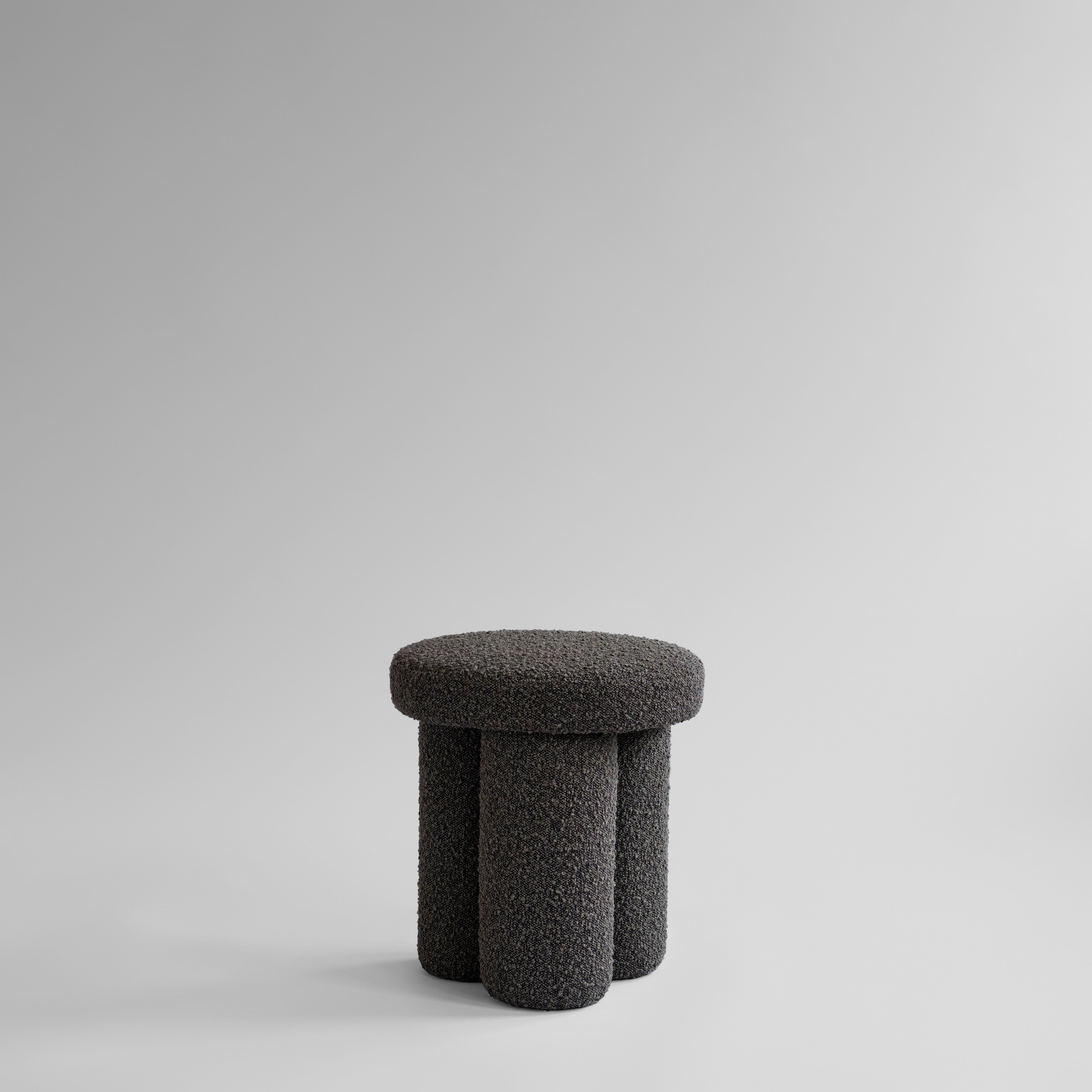Big Foot Stool - Deep Taupe (A2635)