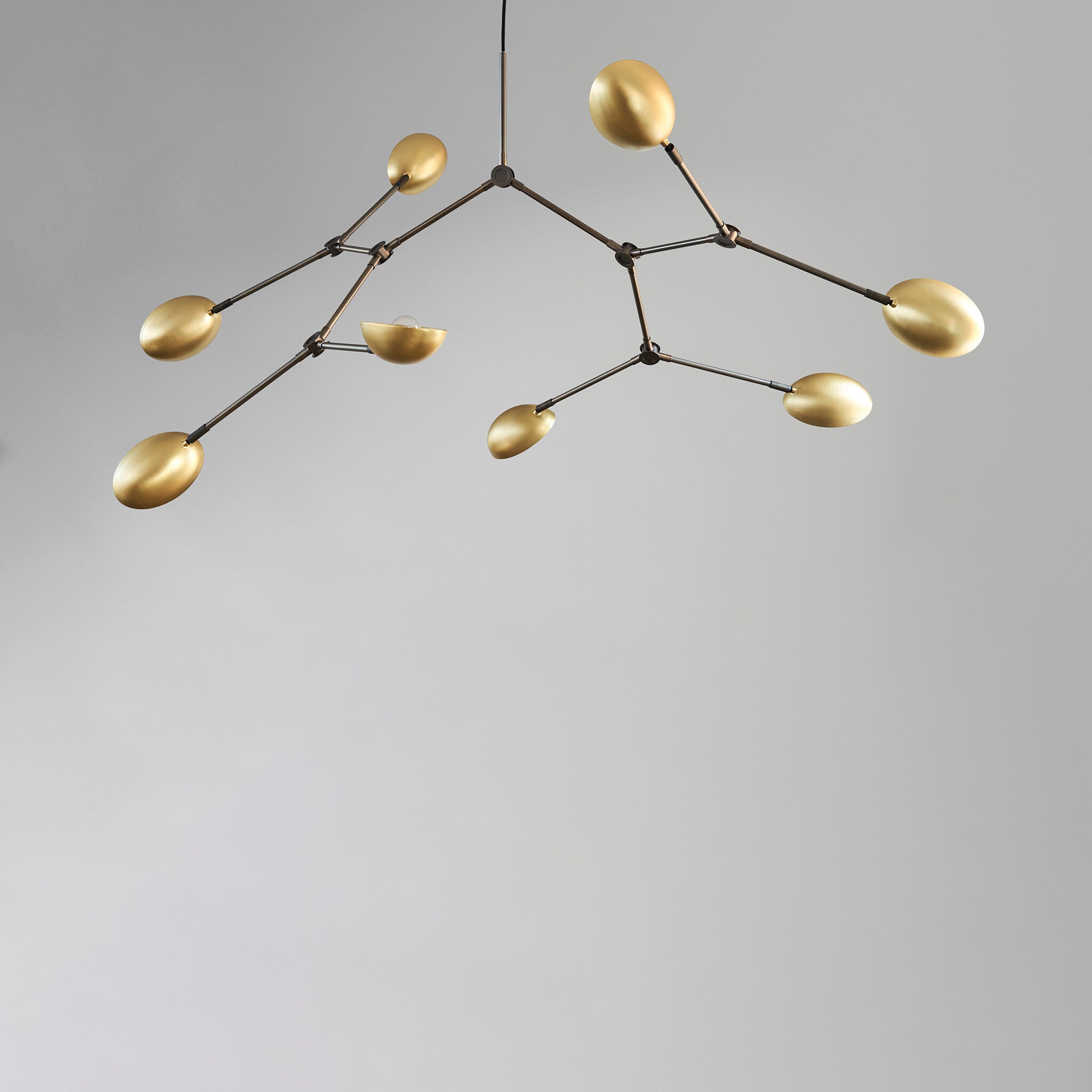 Drop Chandelier - Brass (5m)
