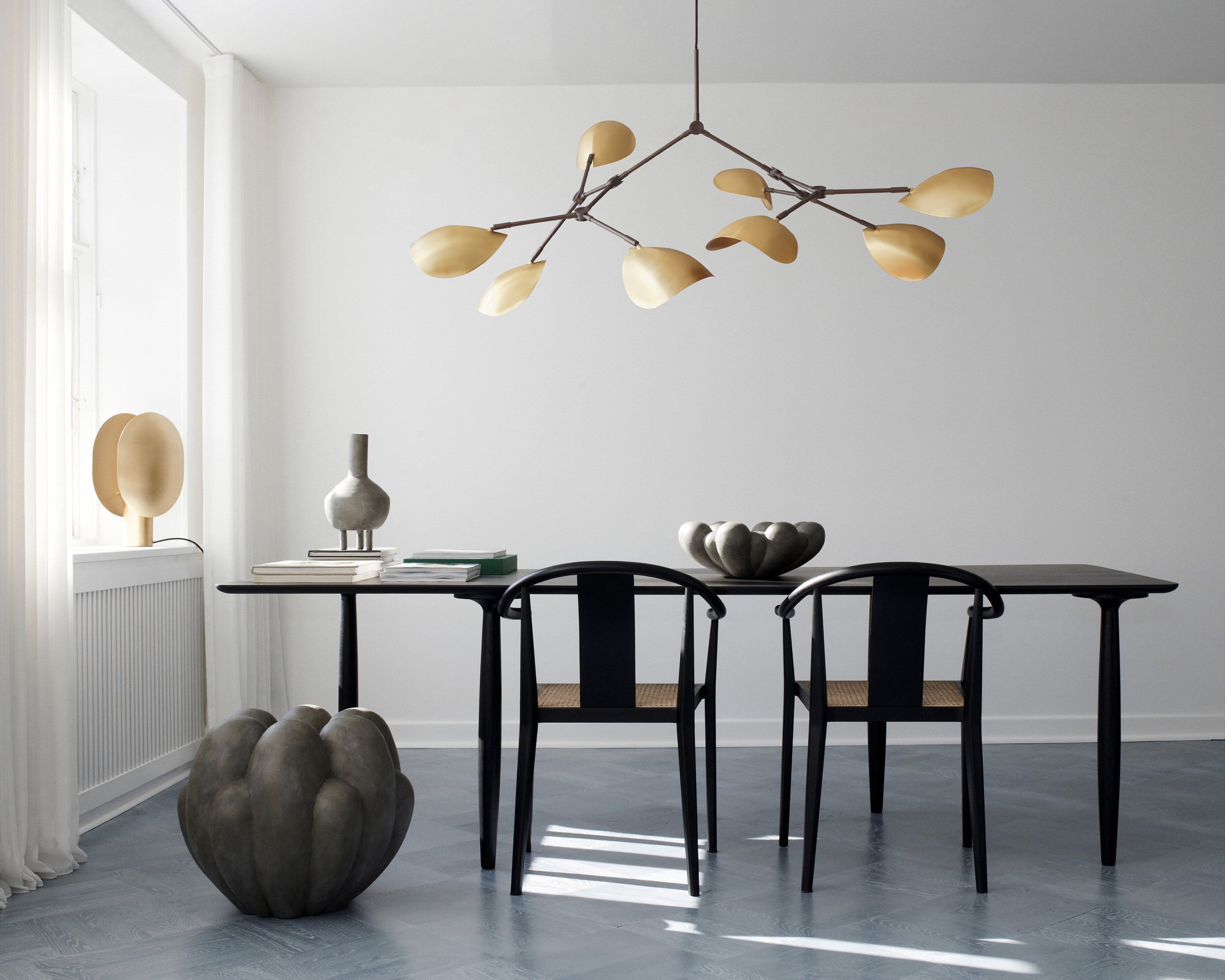 Stingray Chandelier - Brass (5m)
