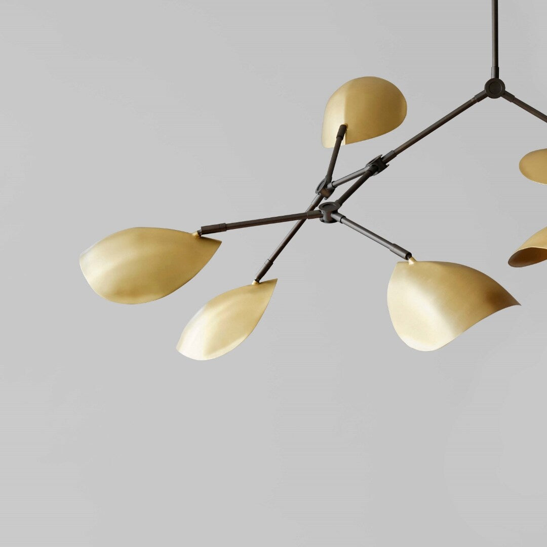 Stingray Chandelier - Brass (5m)