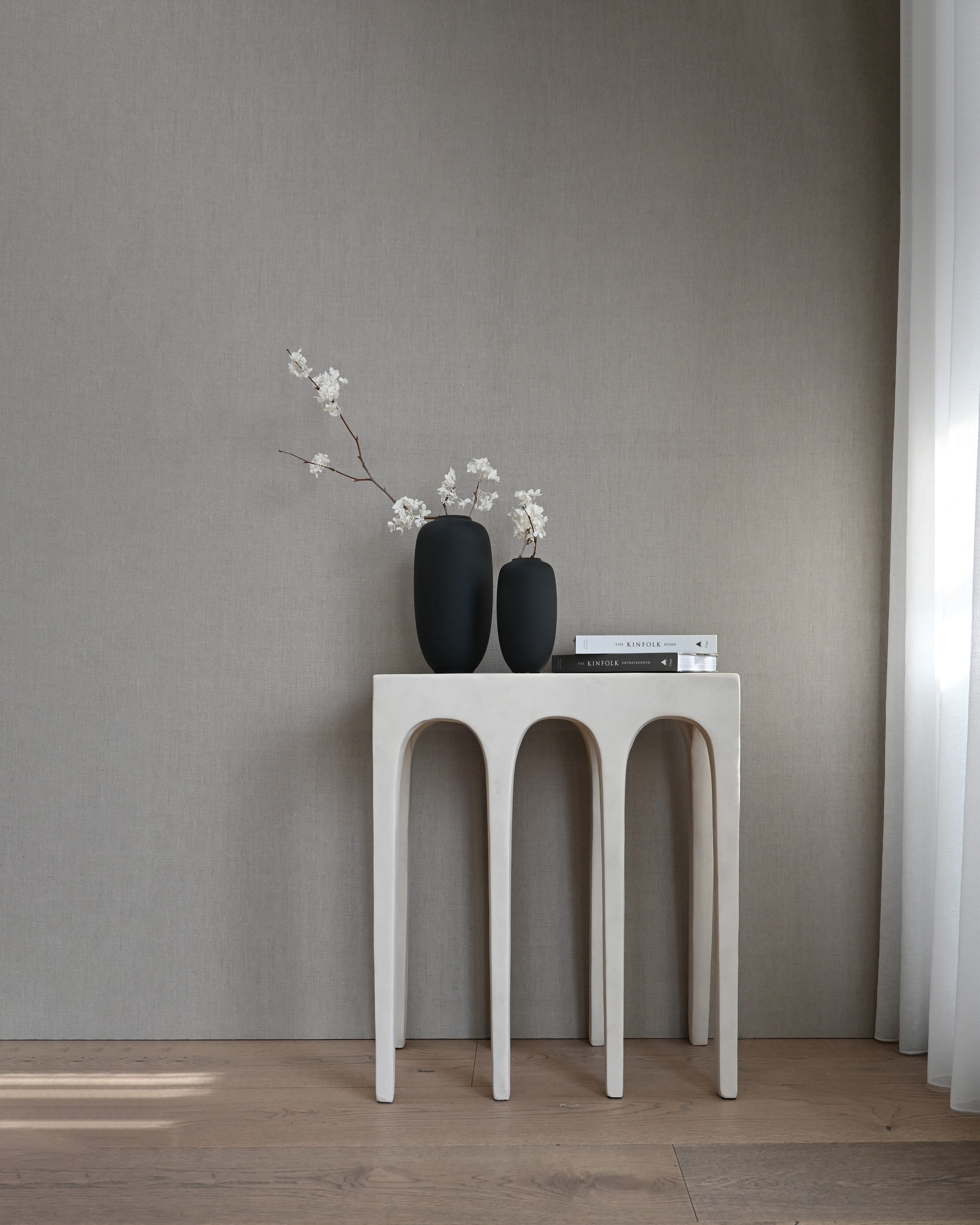 Bow Console - Birch