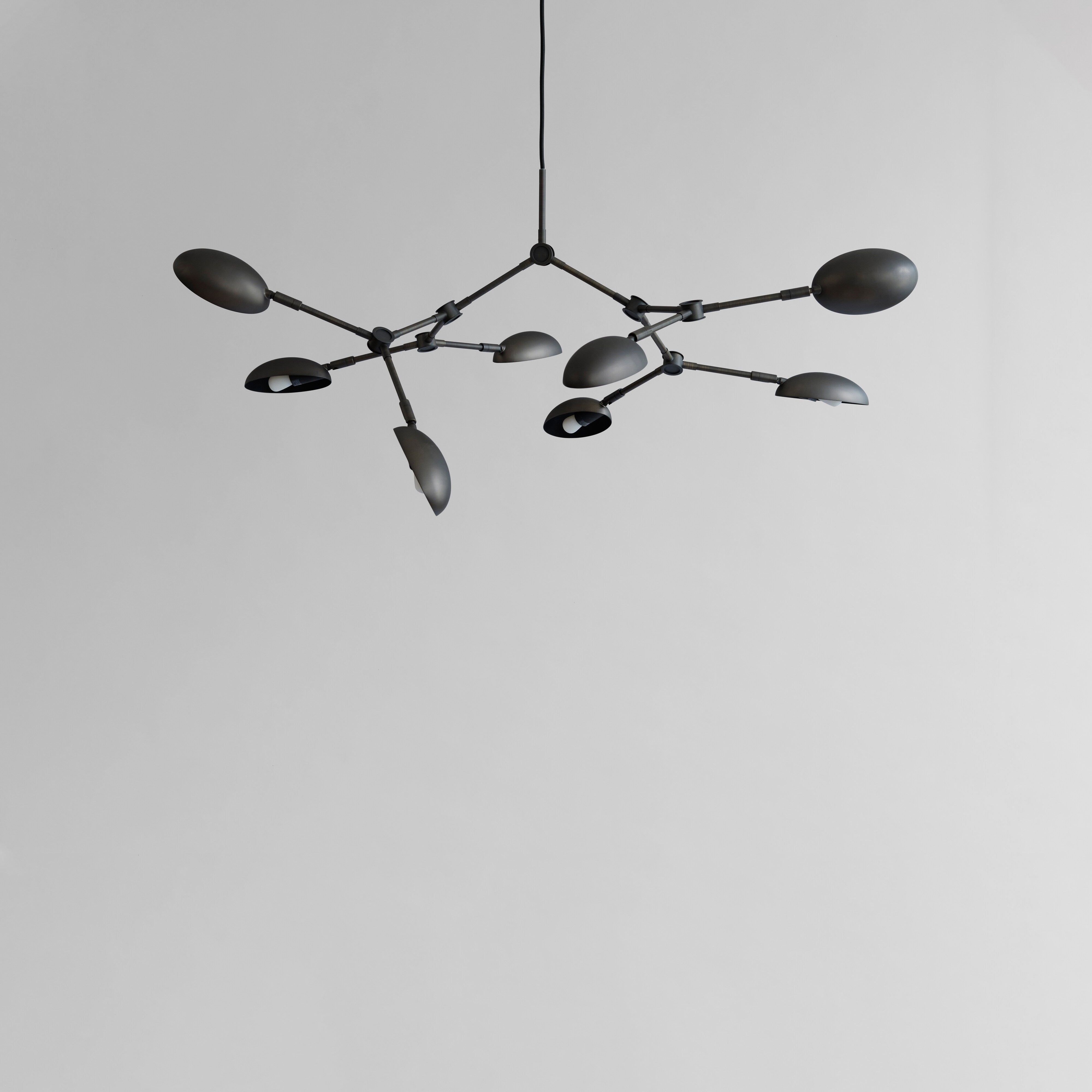 Drop Chandelier, Mini - Bronze (5m)