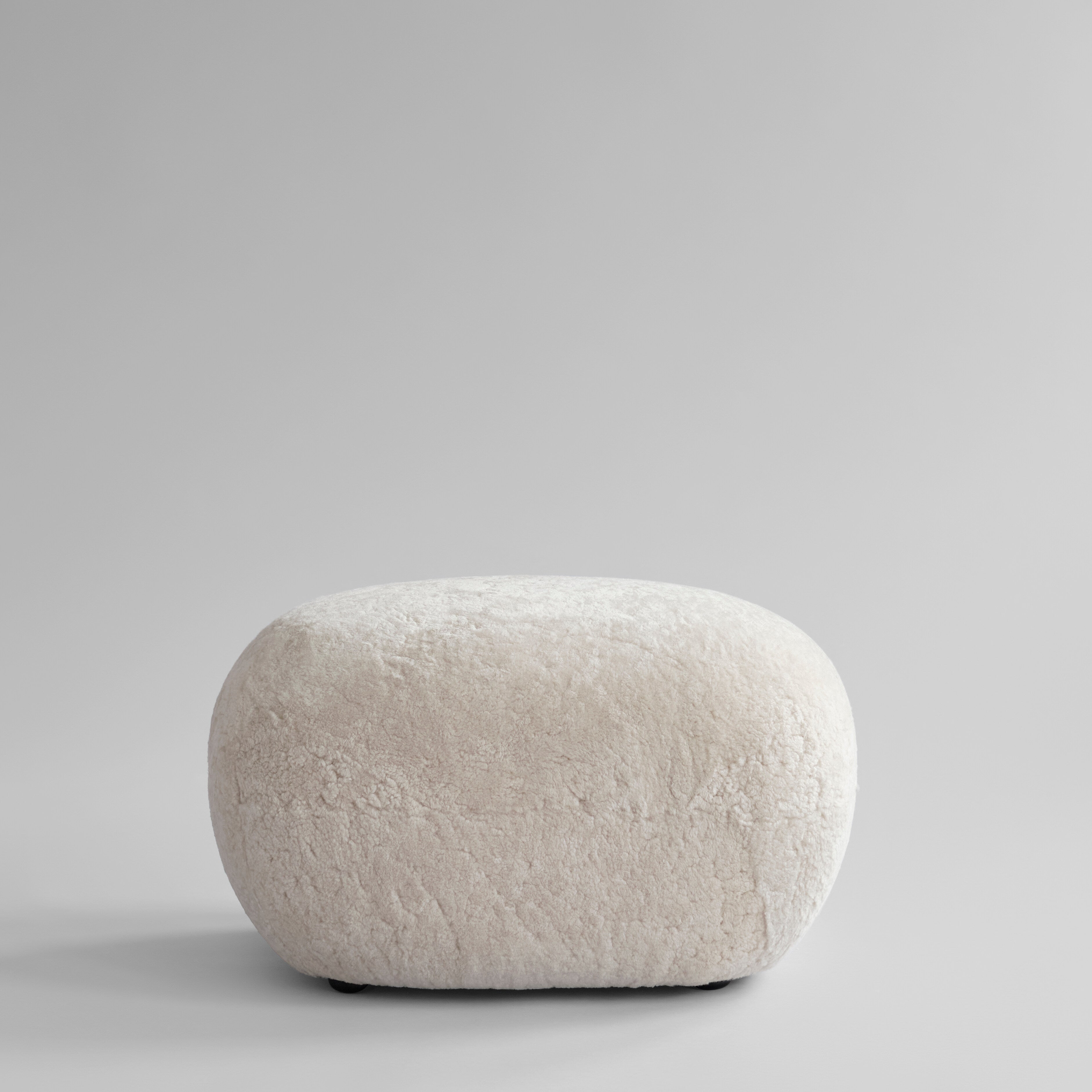Toe Ottoman - Sheepskin