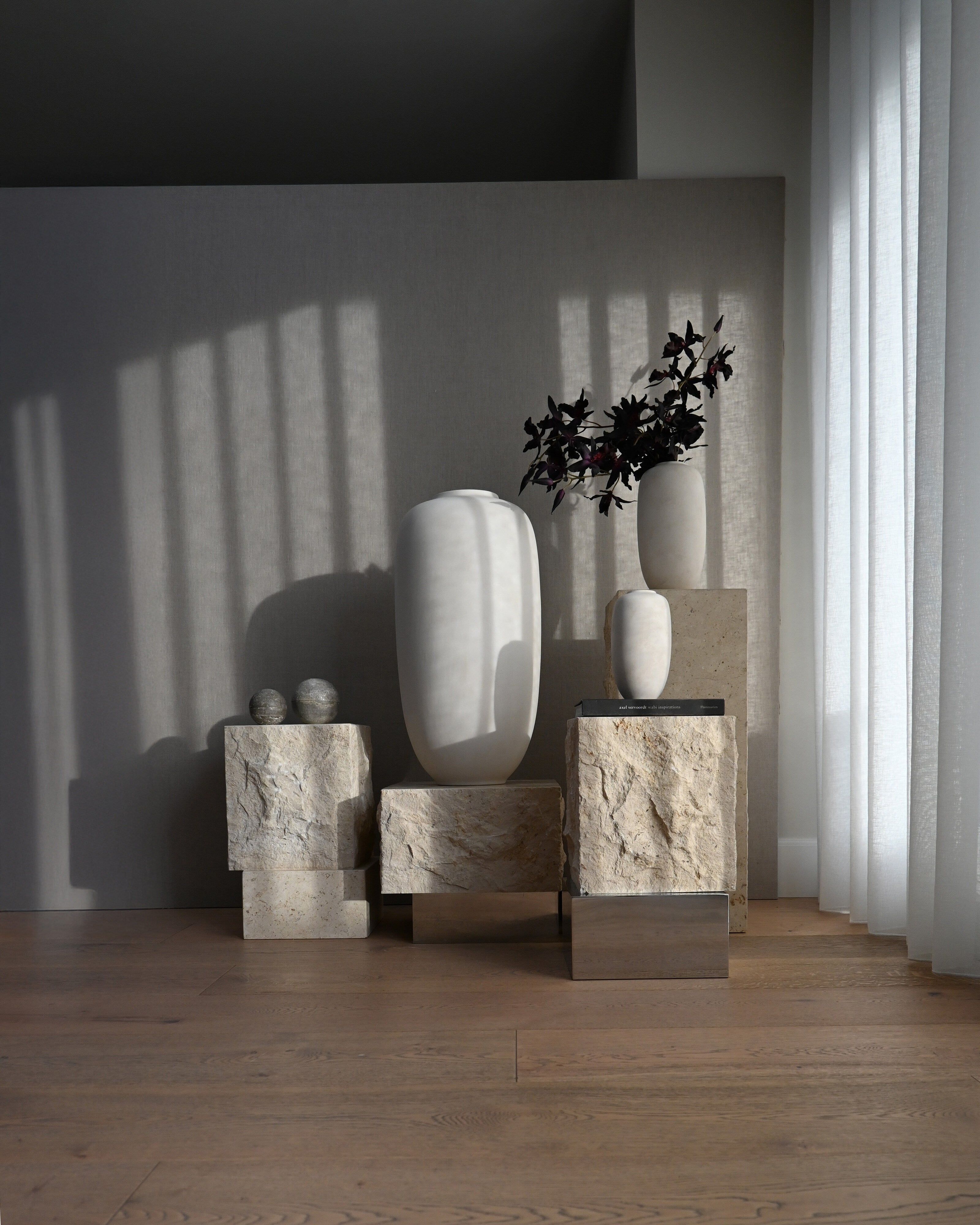 Sunao Vase Slim, Mini - Birch