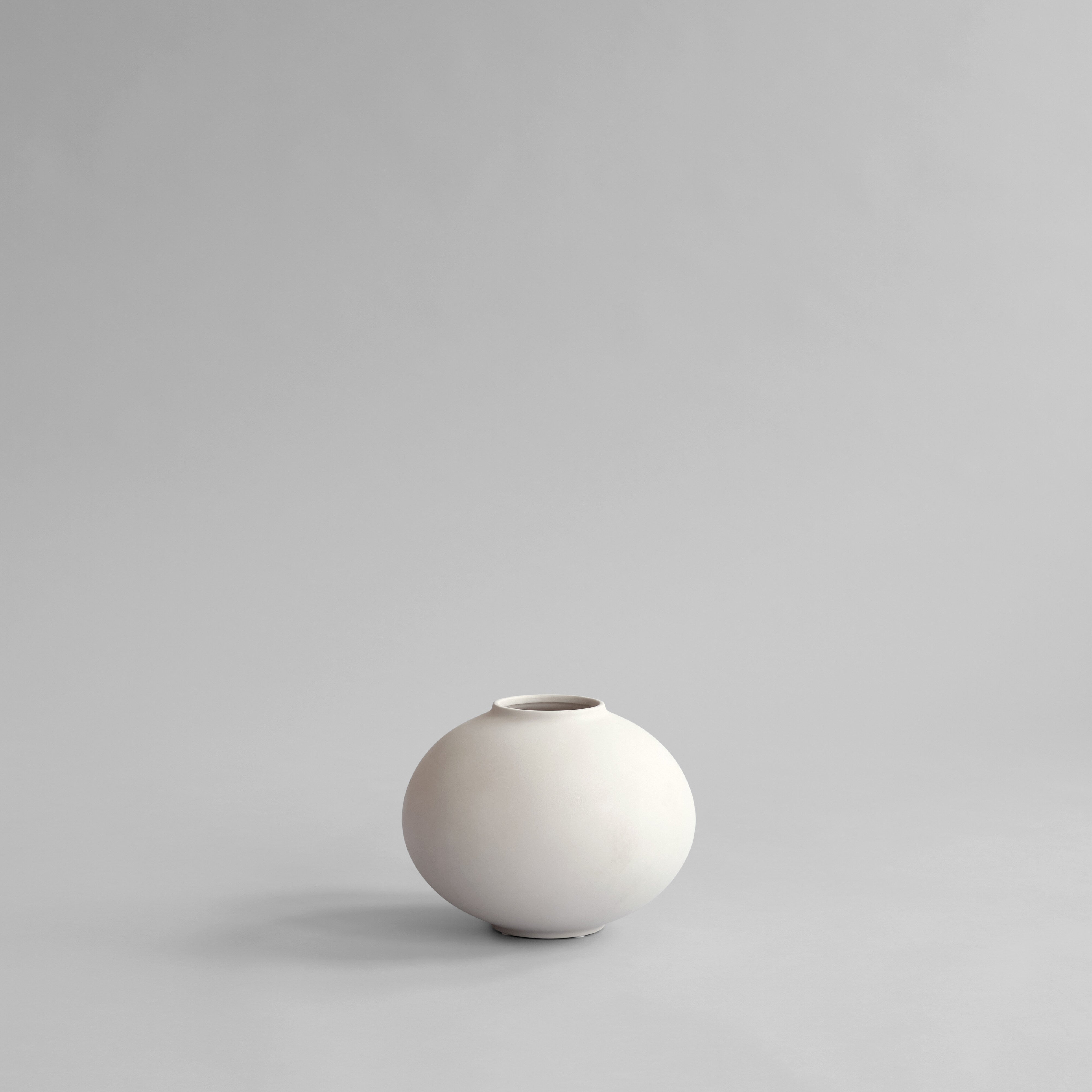 Sunao Vase Fat, Mini - Birch