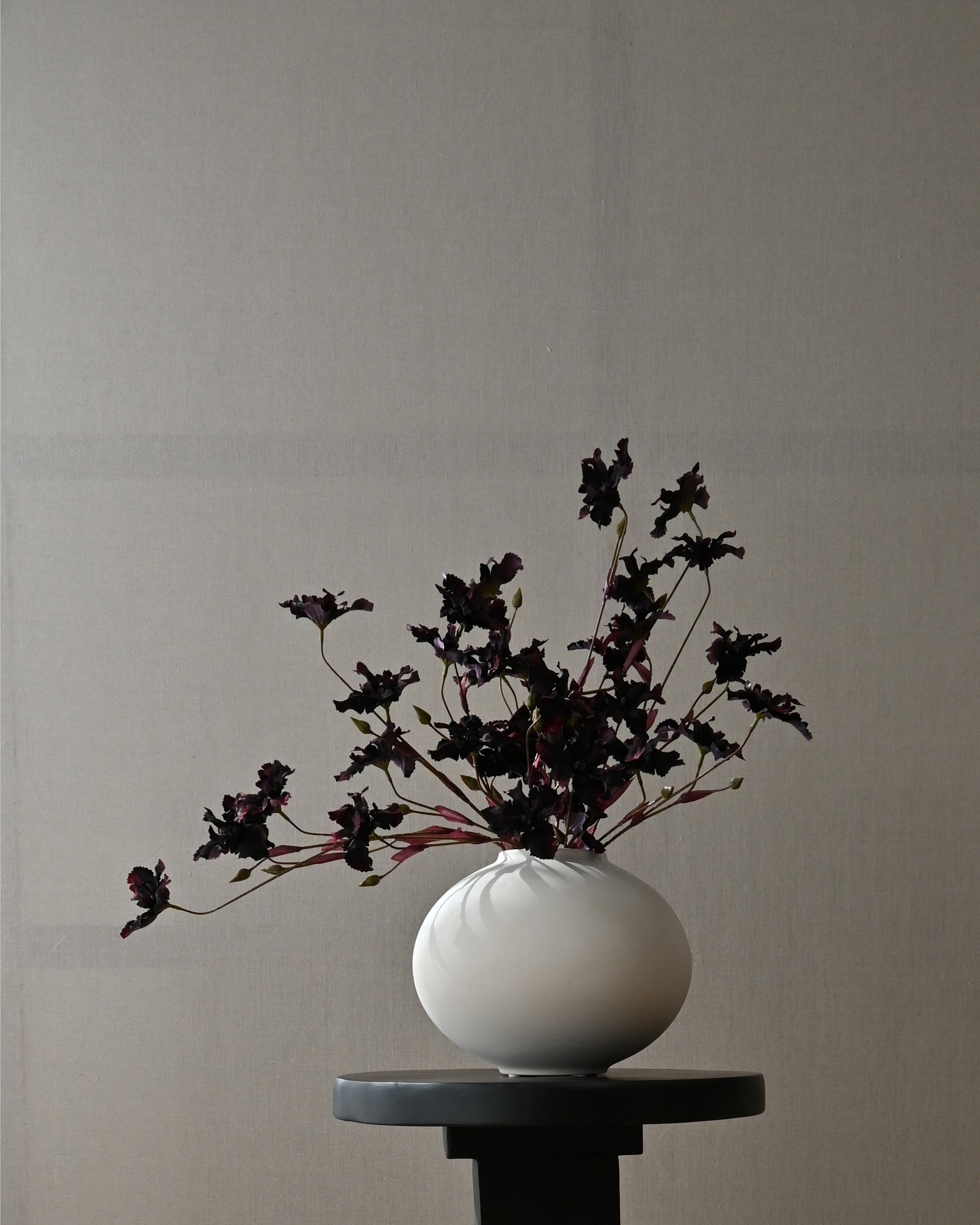 Sunao Vase Fat, Mini - Birch