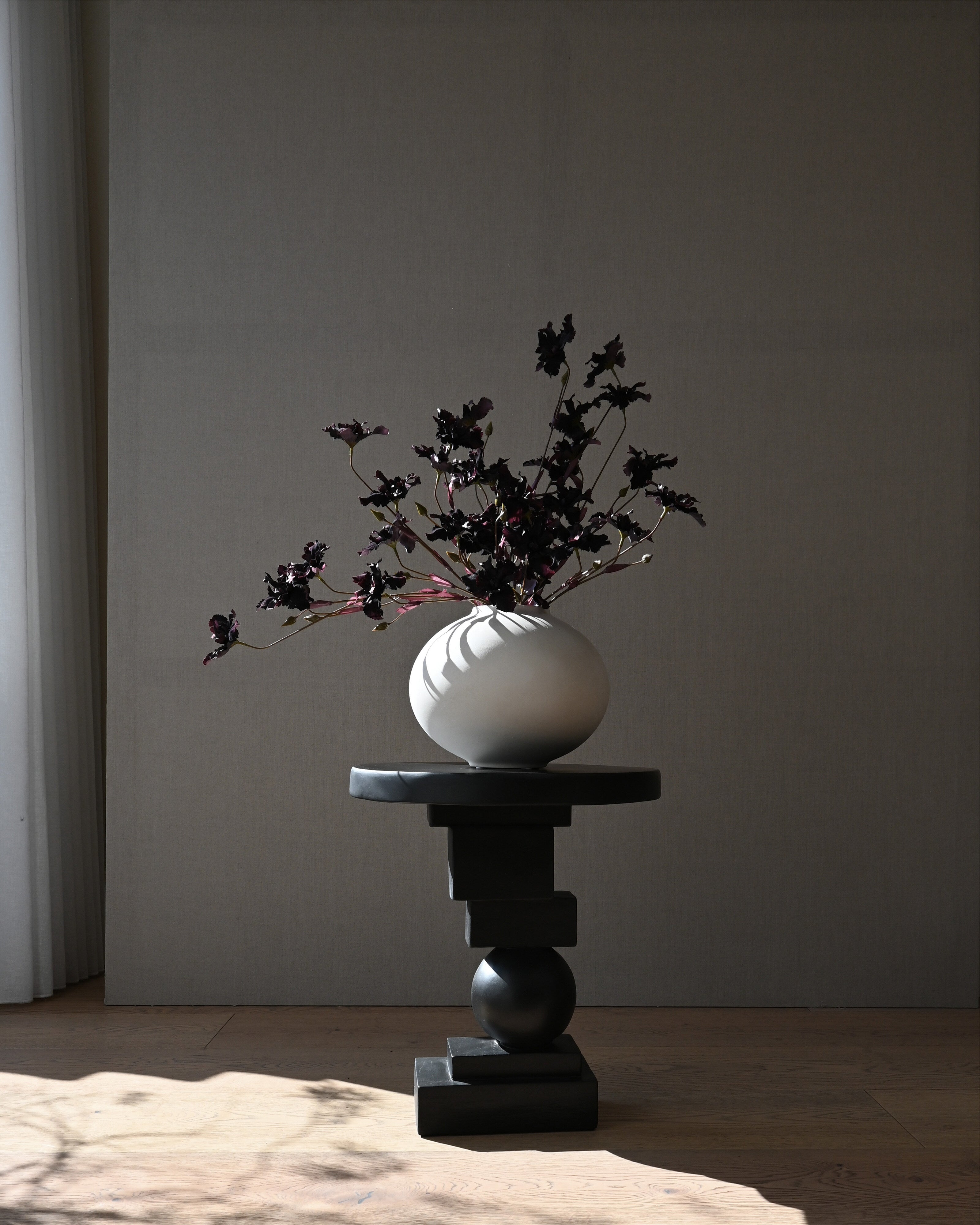 Sunao Vase Fat, Mini - Birch