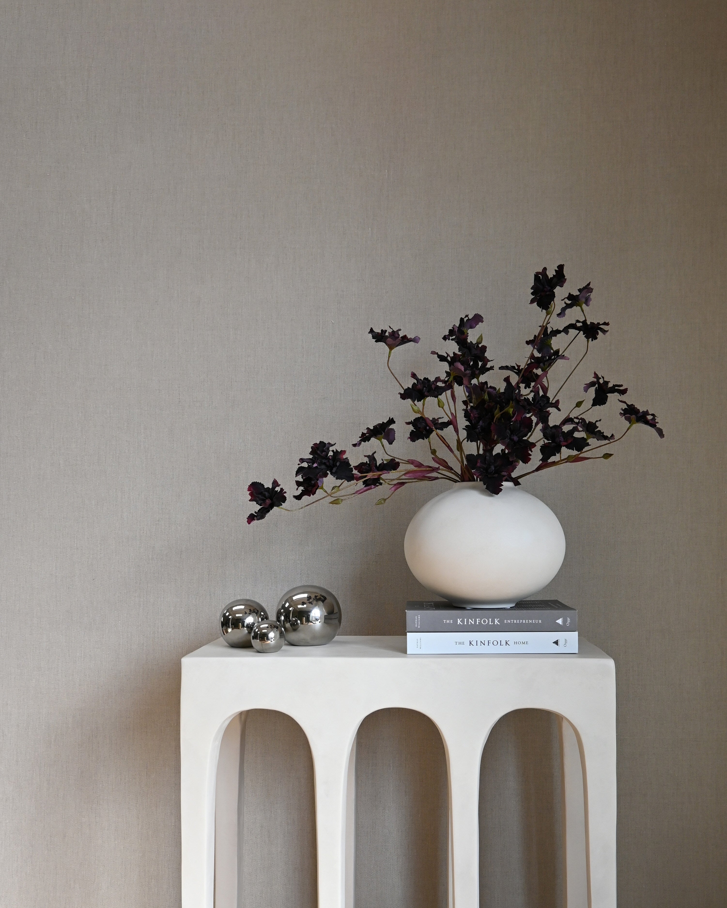 Sunao Vase Fat, Mini - Birch