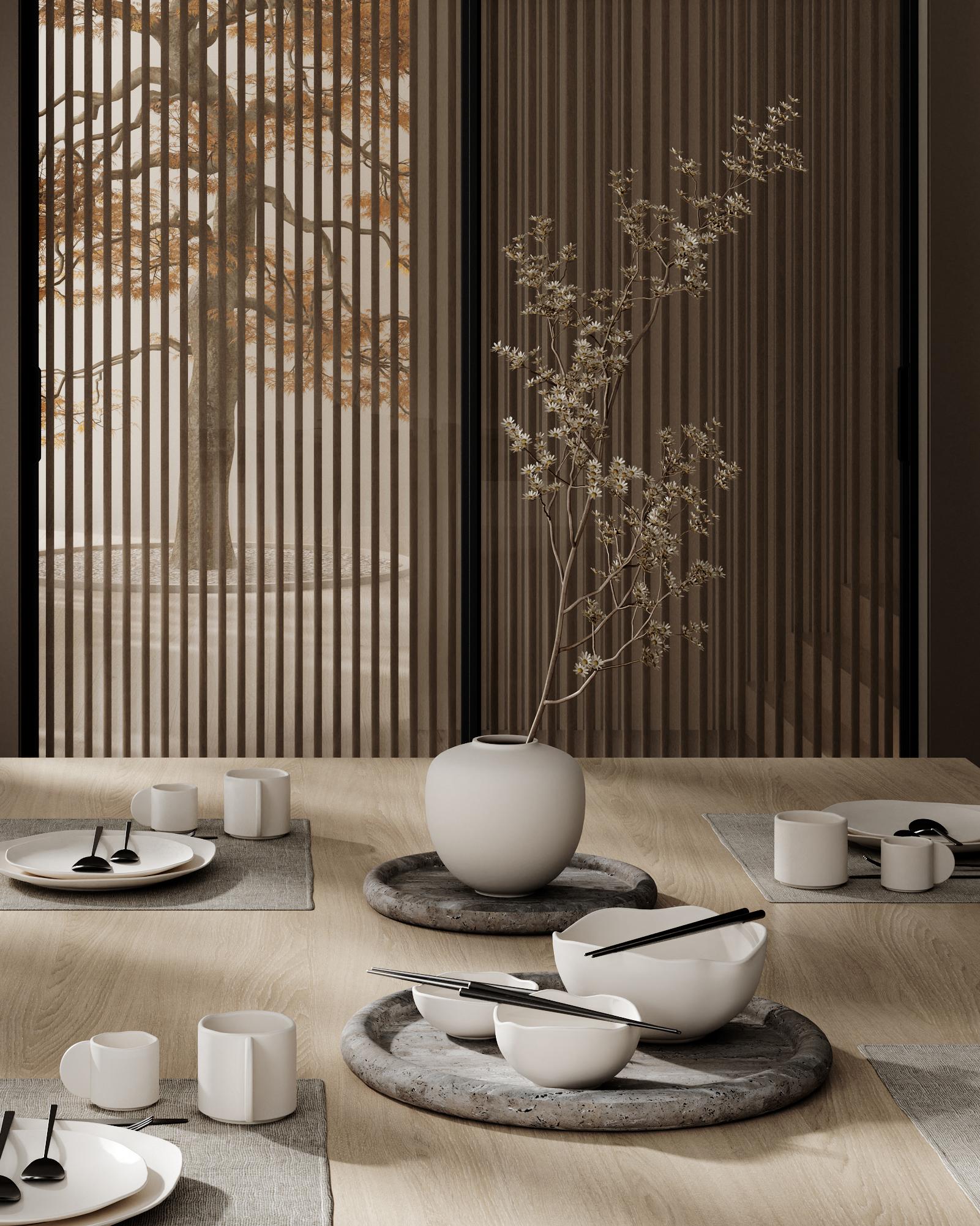Native Bowl Set - Birch