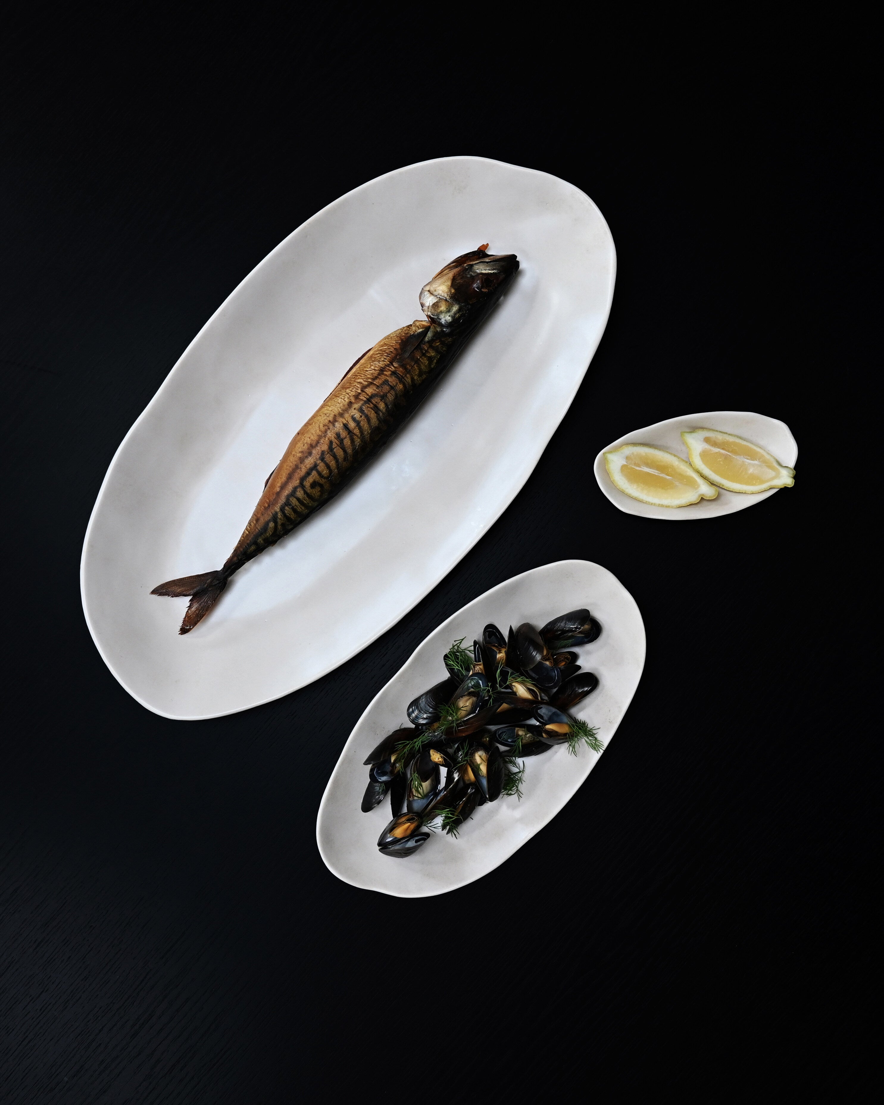Native Oval Tray Set - Birch