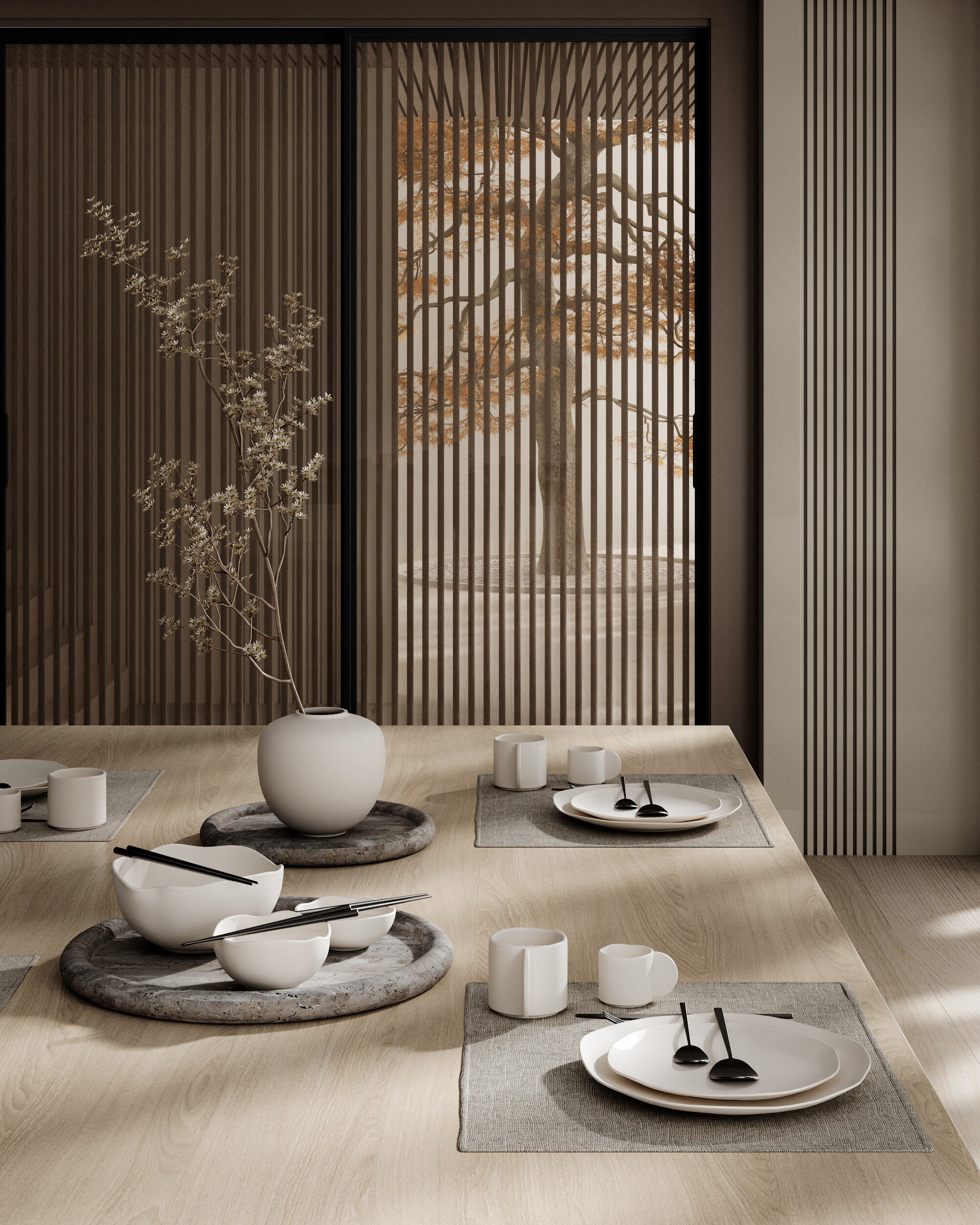 Native Espresso Set - Birch