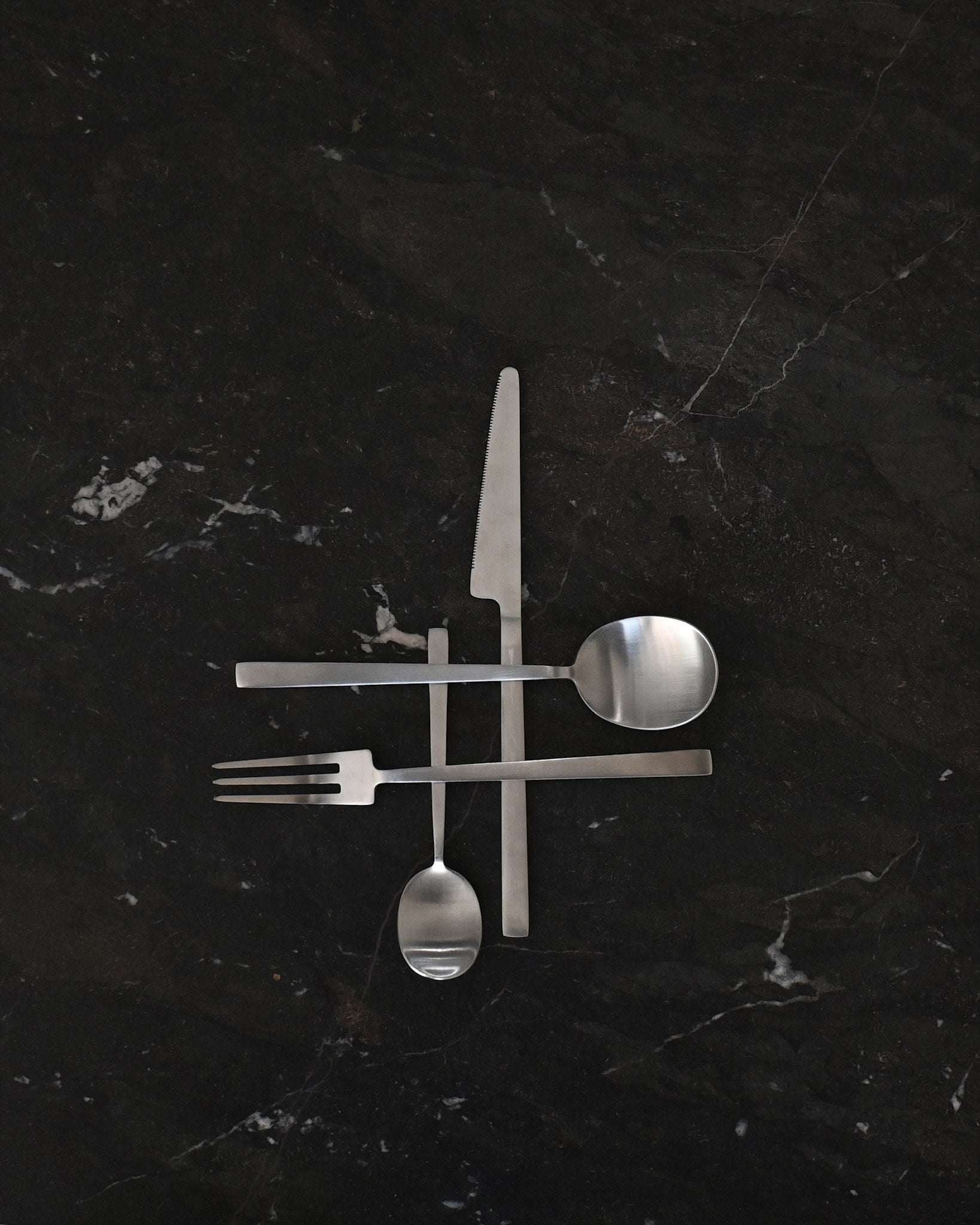 Kogei Cutlery - Brushed Steel (16 pcs)