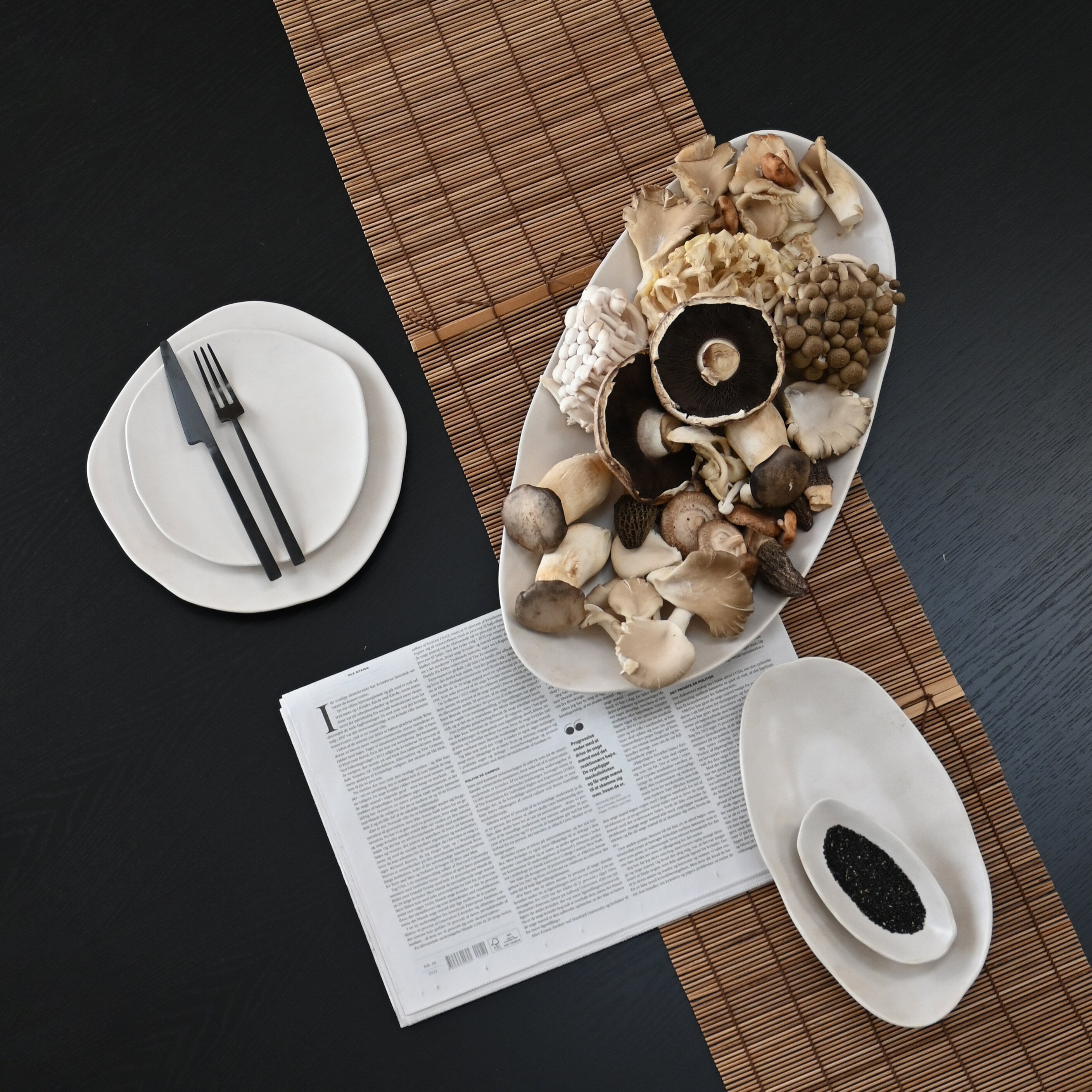 Native Dinner Set - Birch
