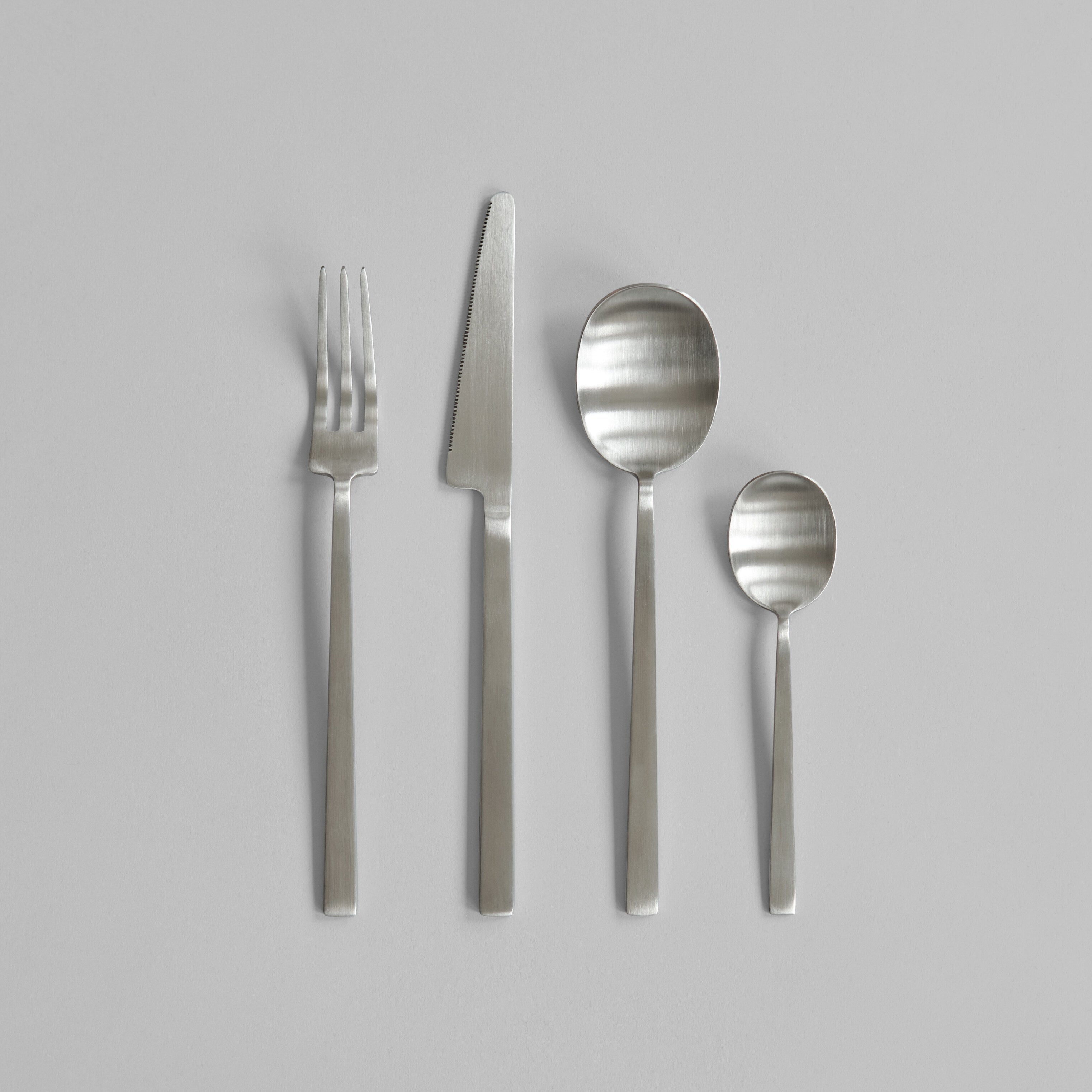 Kogei Cutlery - Brushed Steel (24 pcs)