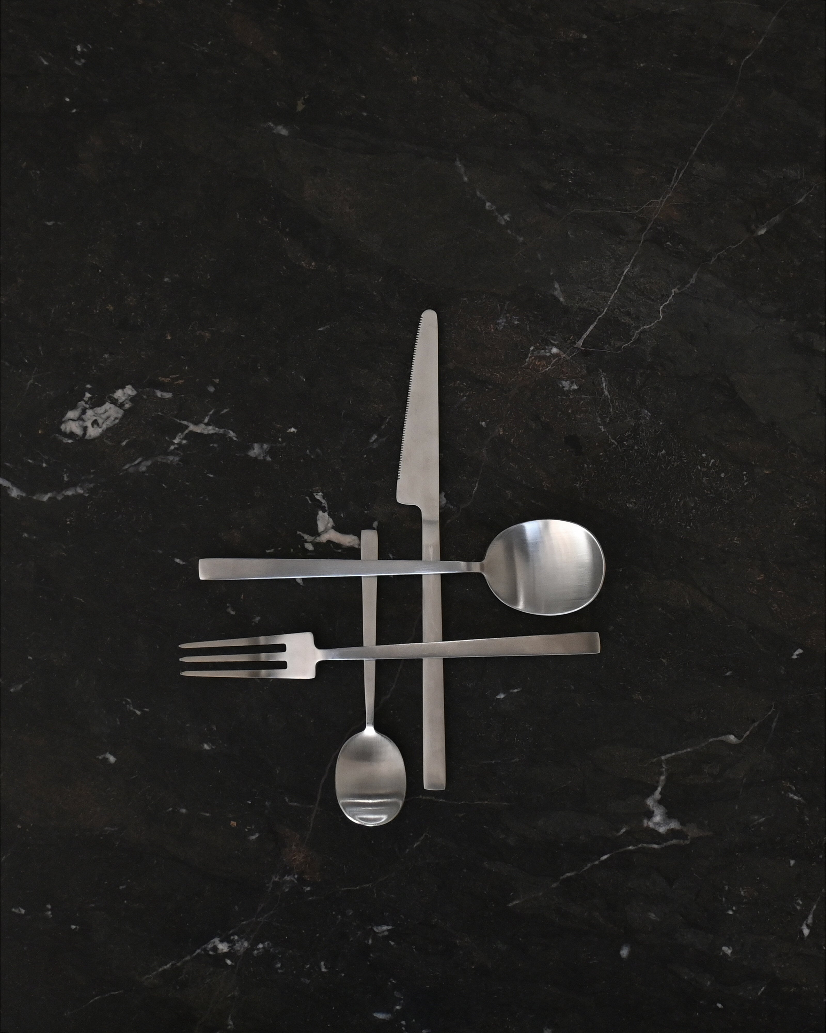 Kogei Cutlery - Brushed Steel (24 pcs)