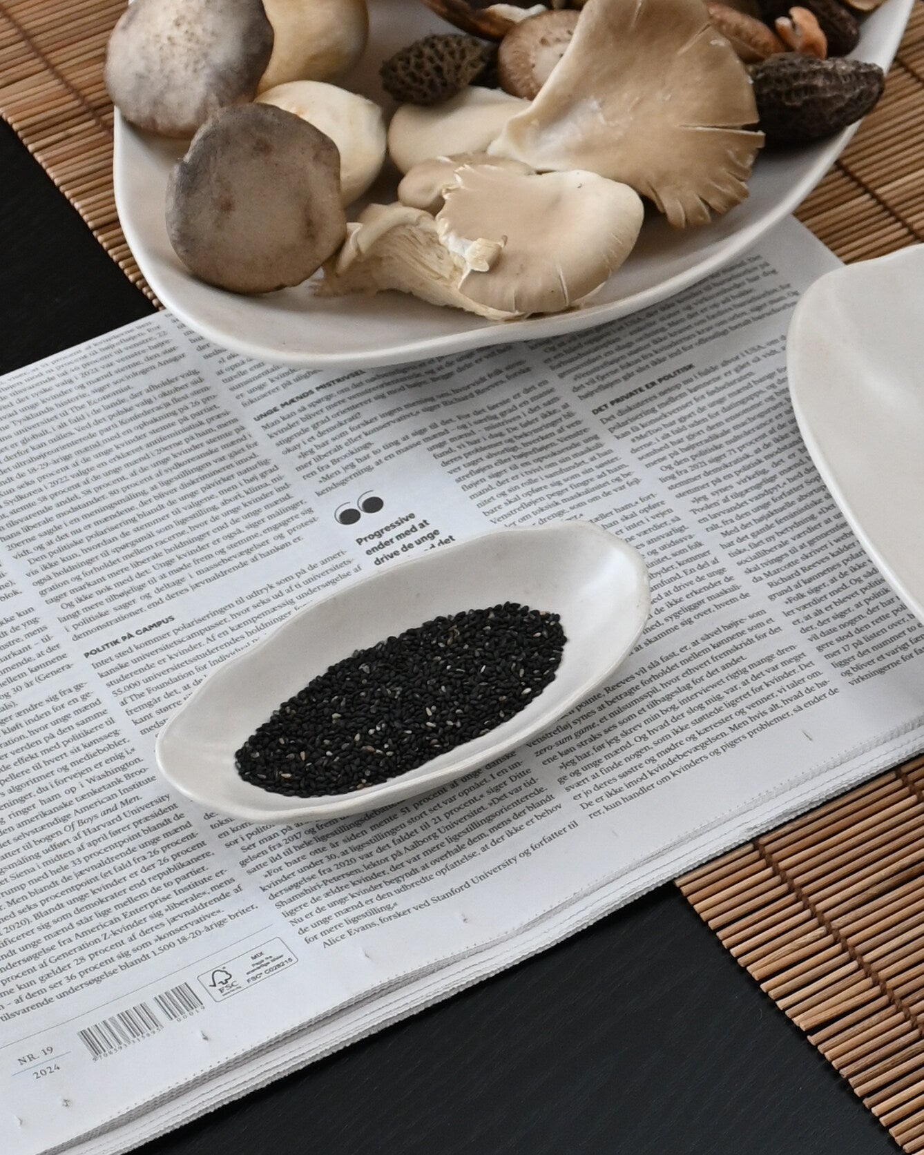 Native Oval Tray, Petit - Birch