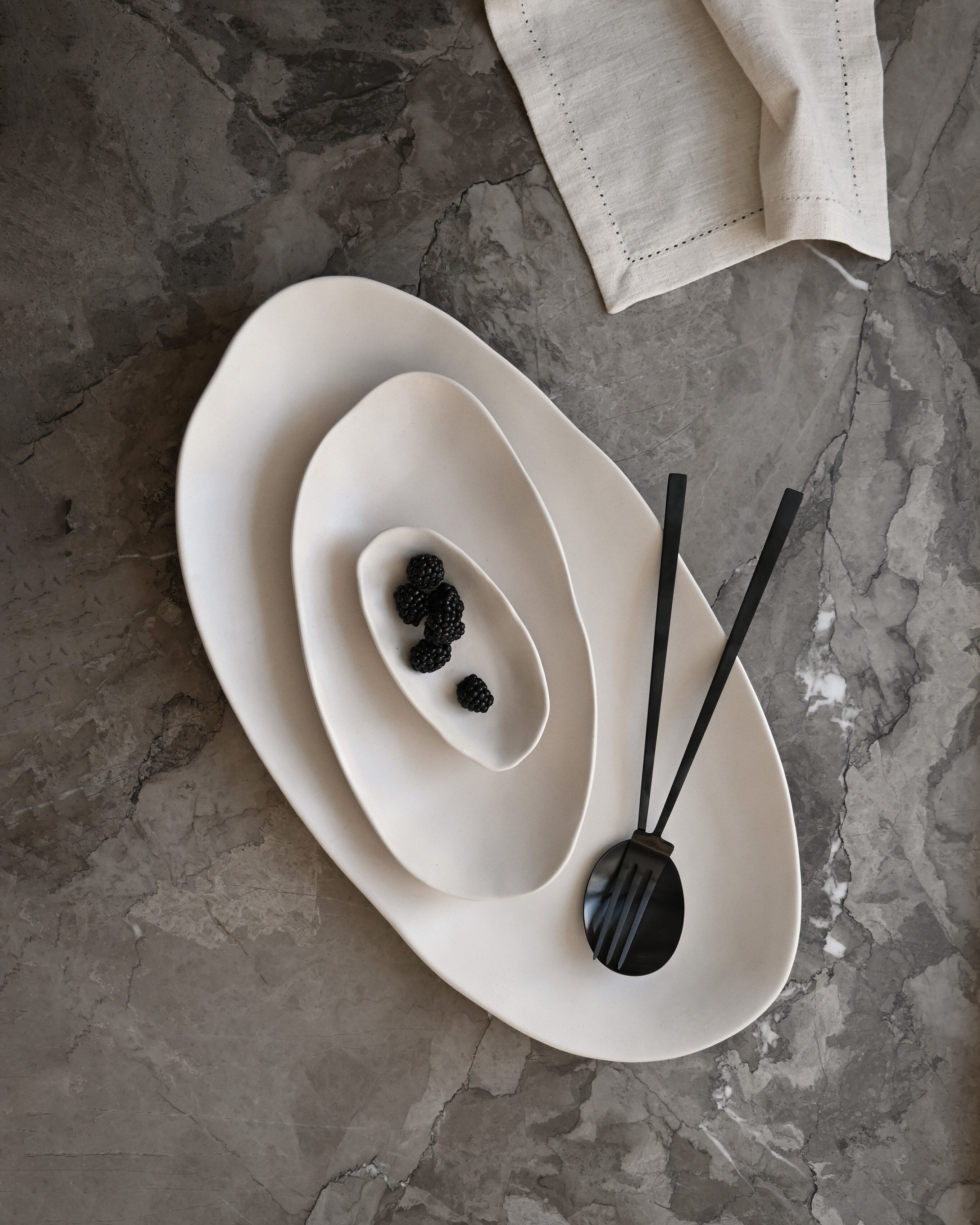 Native Oval Tray, Petit - Birch